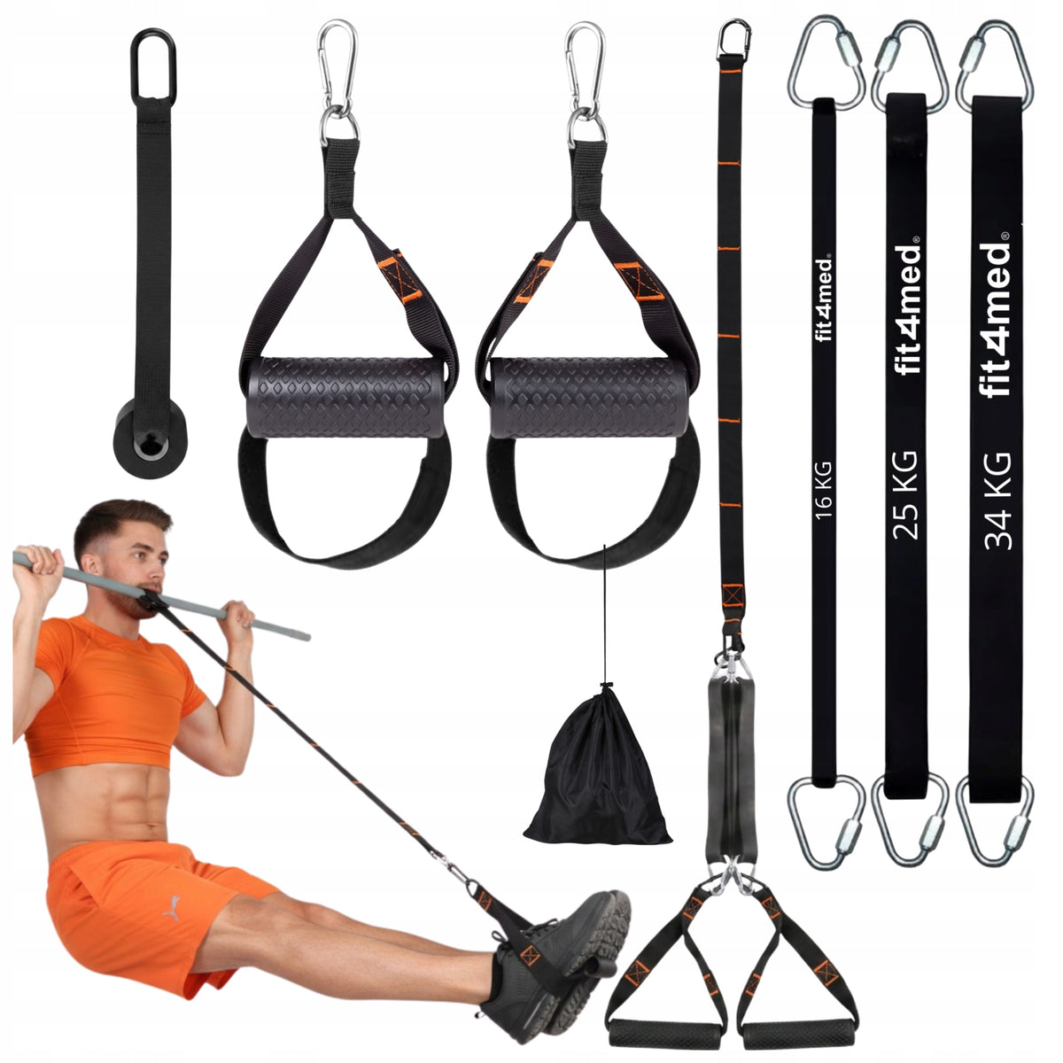 TRX CROSSFIT EXERCISE BANDS EXERCISE BELTS ACCESSORIES FIT4MED