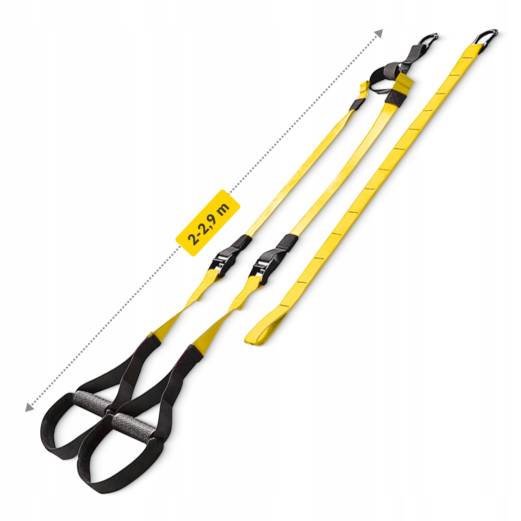 TRX TRAINING BELTS FOR EXERCISE TRAINING CROSSFIT FITNESS HANDLE 250 KG Manufacturer code Treningowe taśmy do ćwiczeń fitness TRX 250kg
