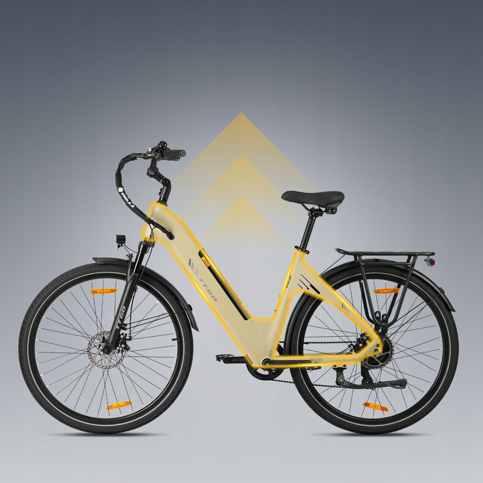 TTGO C3 SE City Electric Bike 28 Inches , 36V 18Ah, Range 120km Wheel size (") 28