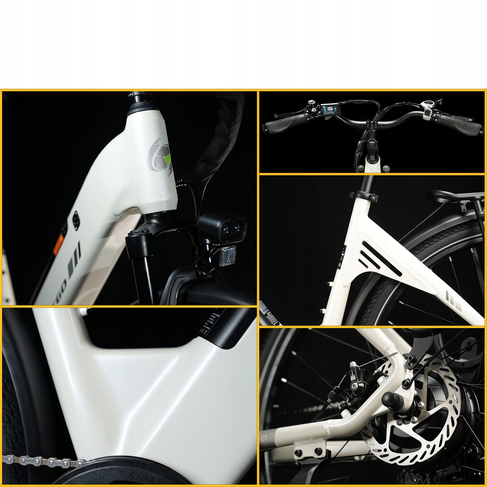 TTGO C3 SE Stylish Men's/Women's Electric Bikes 250W 18AH 120HP EU Brand TTGO