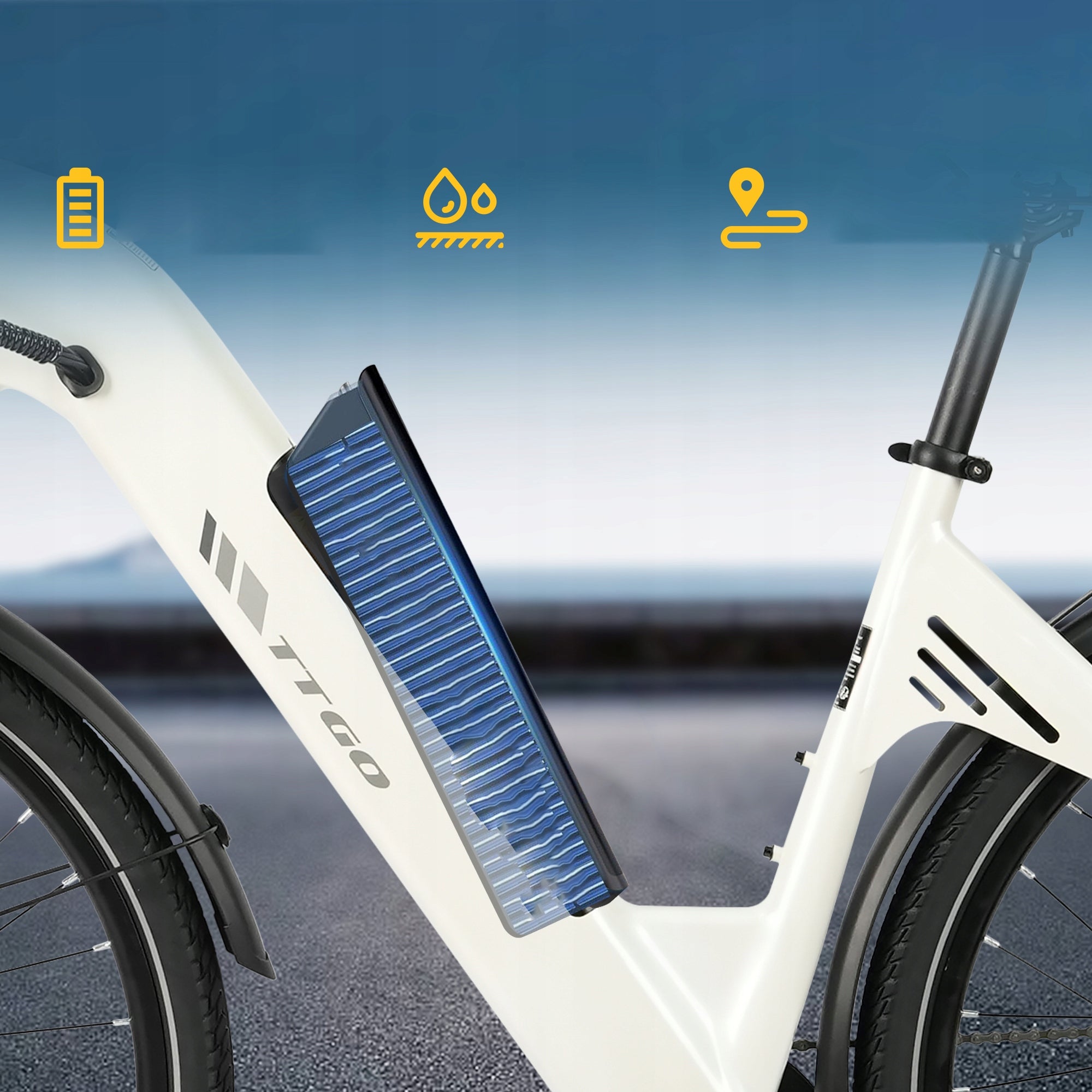 TTGO C3 SE Stylish Men's/Women's Electric Bikes 250W 18AH 120HP EU Maximum rated power electric bike (under 250W)