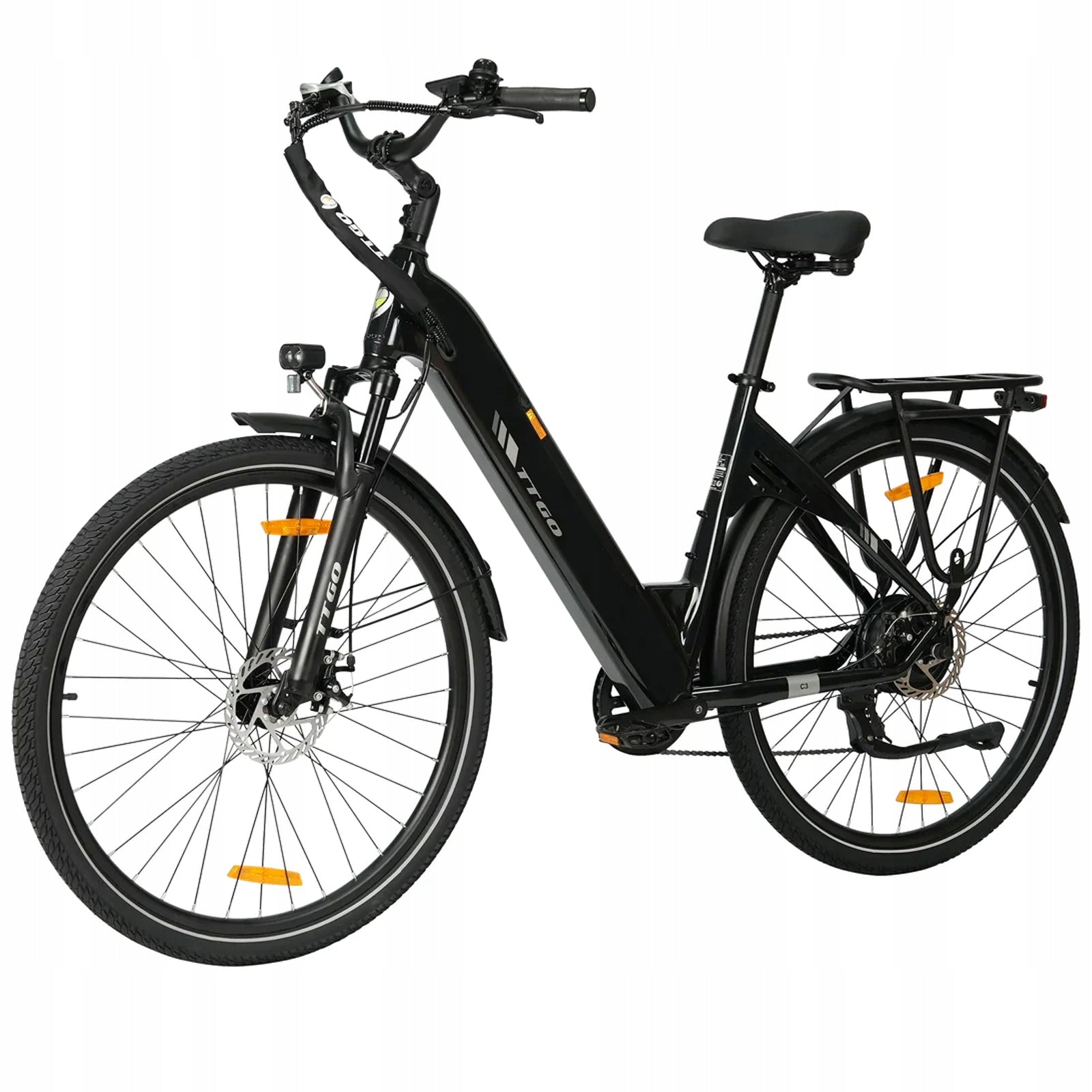 TTGO C3 SE Stylish Men's/Women's Electric Bikes 250W 18AH 120HP EU Model TTGO C3 SE 250W 36V 18AH 25km/h Shimano-7s 28"*2.0