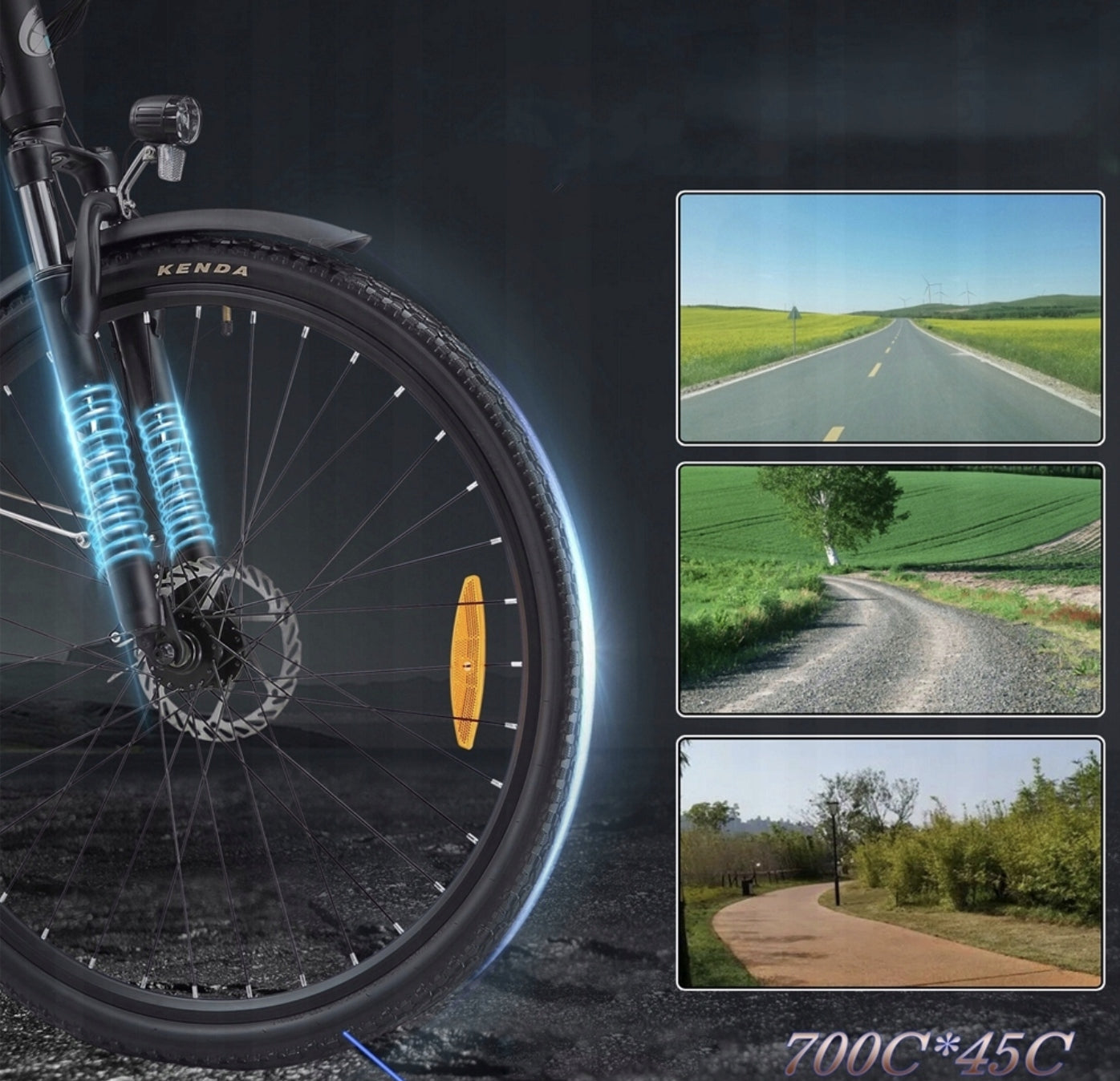 TTGO HZ-28ST Electric Bike 36V 20AH 250W 110KM Shimano 7s Maximum rated power electric bike (under 250W)