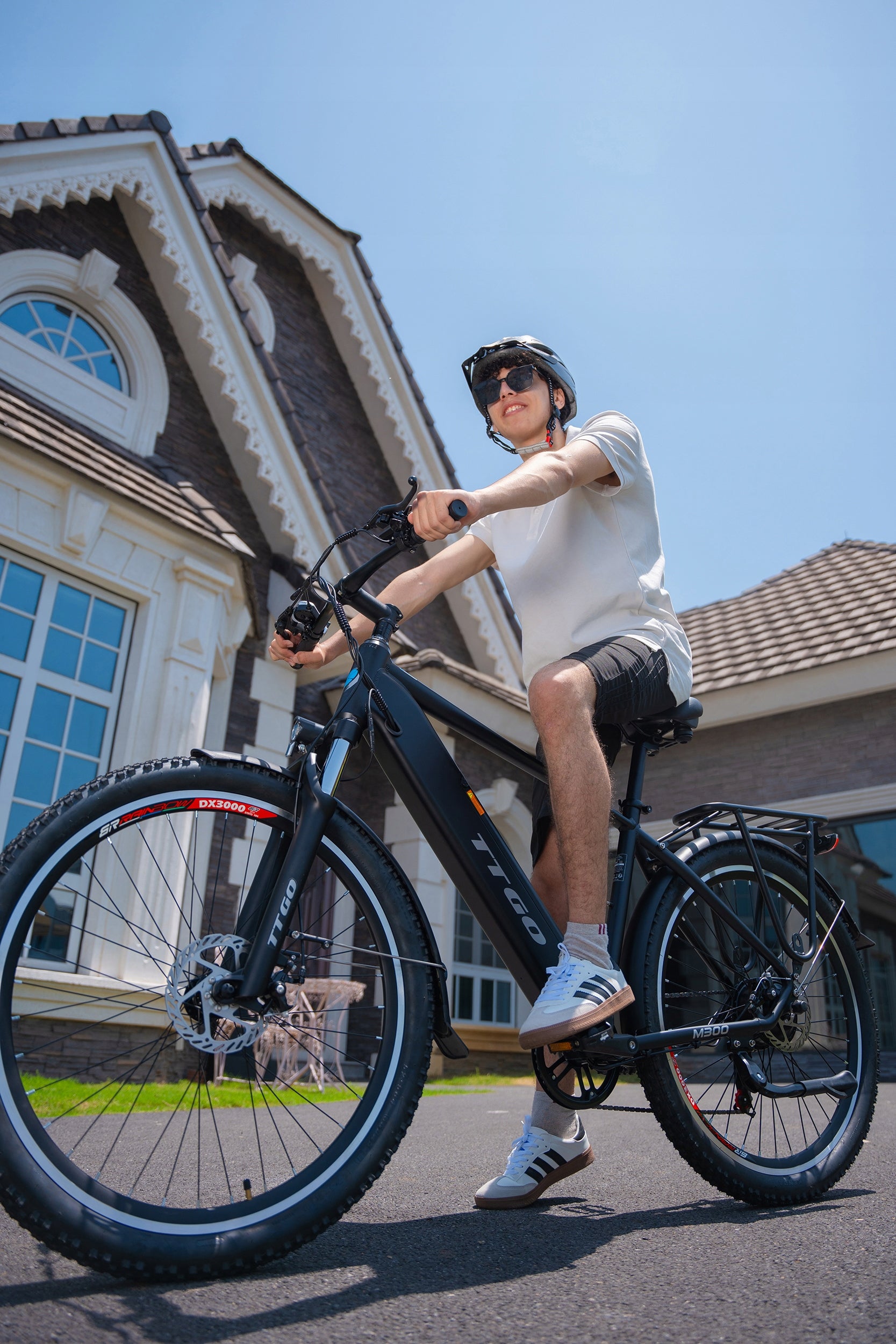 TTGO M300 Electric City Bike 250W 55NM 36V 20Ah 25KM/H 120KM 27.5" Brand TTGO
