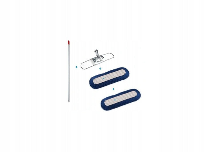 TTS DUST Metal frame + 2x mop + stick 80 cm