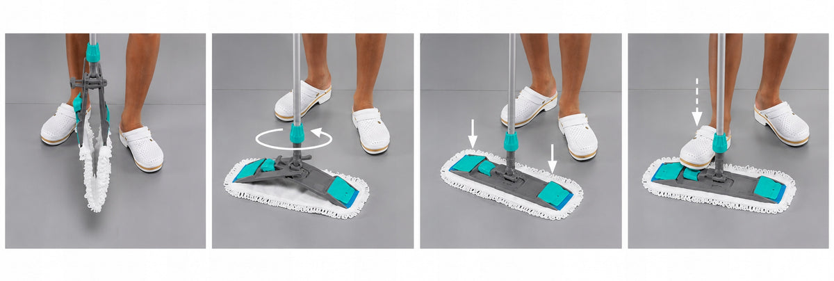 TTS Flat mop frame Speedy Wet System Frame 2-eye 40 cm Packaging status original