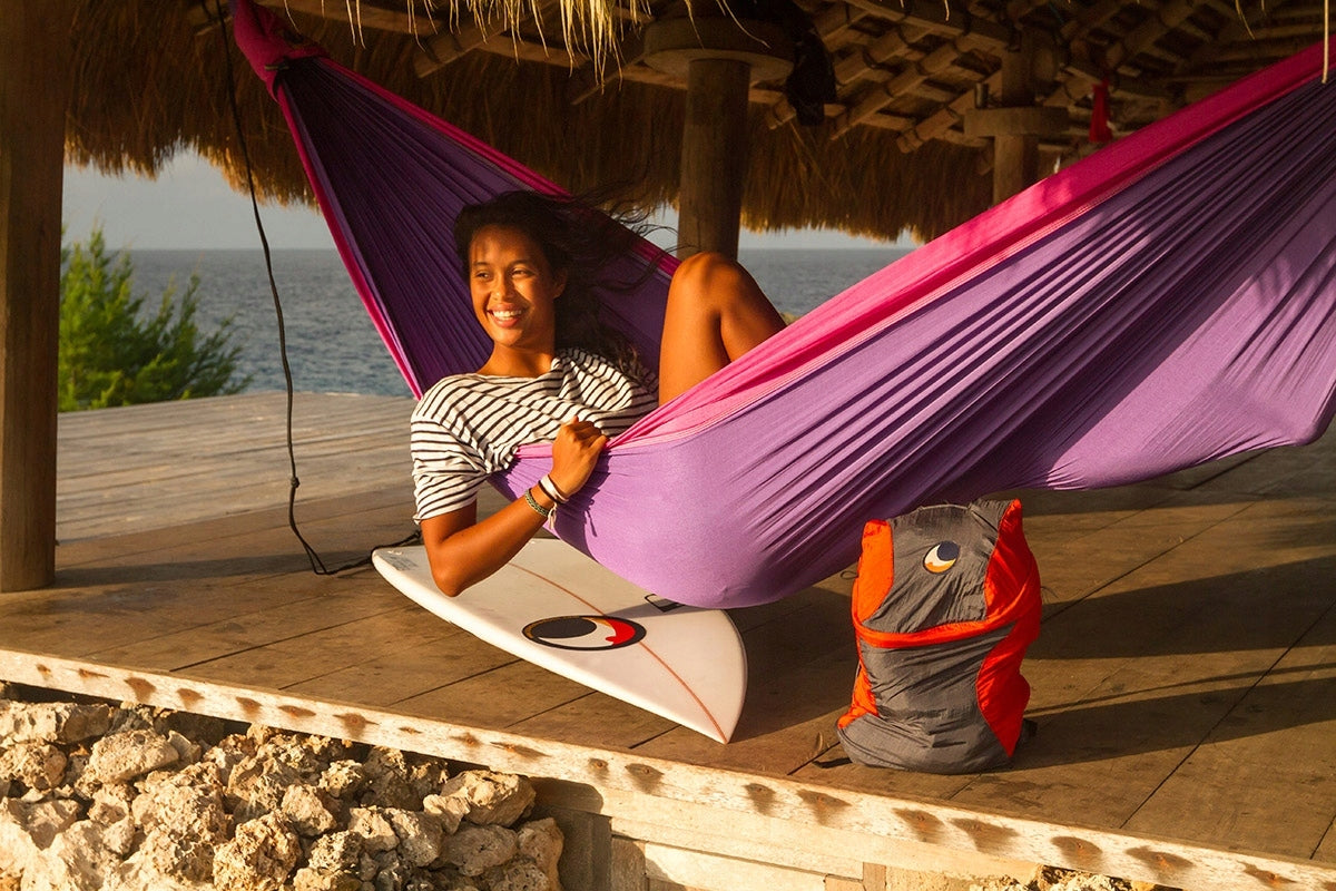 TTTM Lightest Hammock - Single Person, 150KG Capacity - Orange (TML53) Maximum load 150 kg