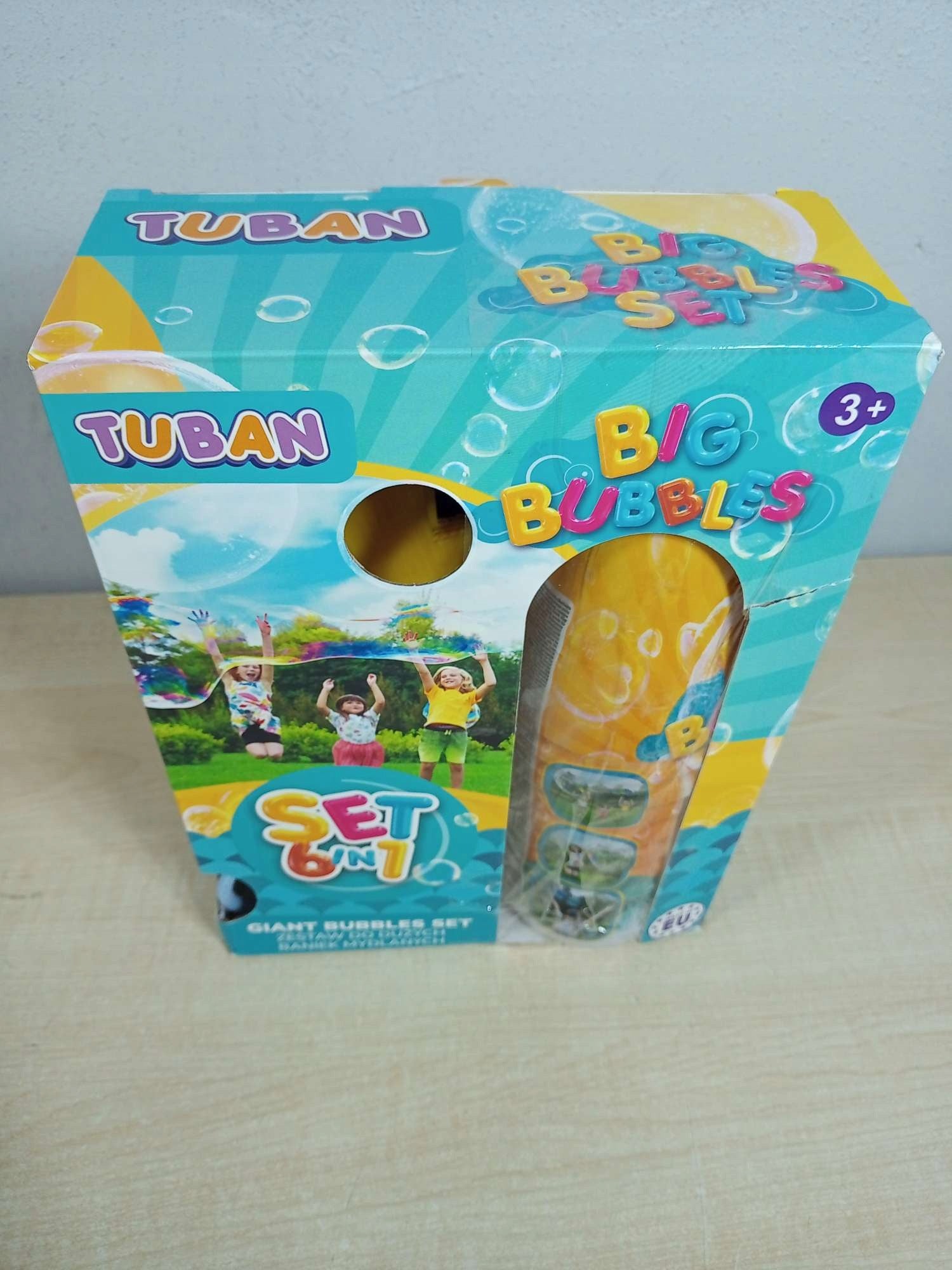 TUBAN Box Set for Large Soap Bubbles 6in1 Brand Tuban