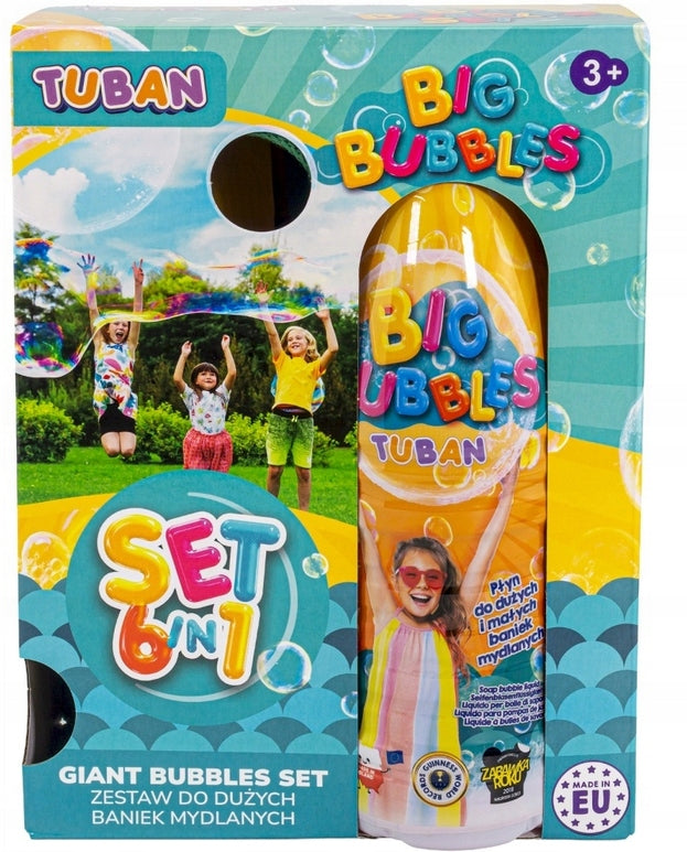 TUBAN Box Set for Large Soap Bubbles 6in1