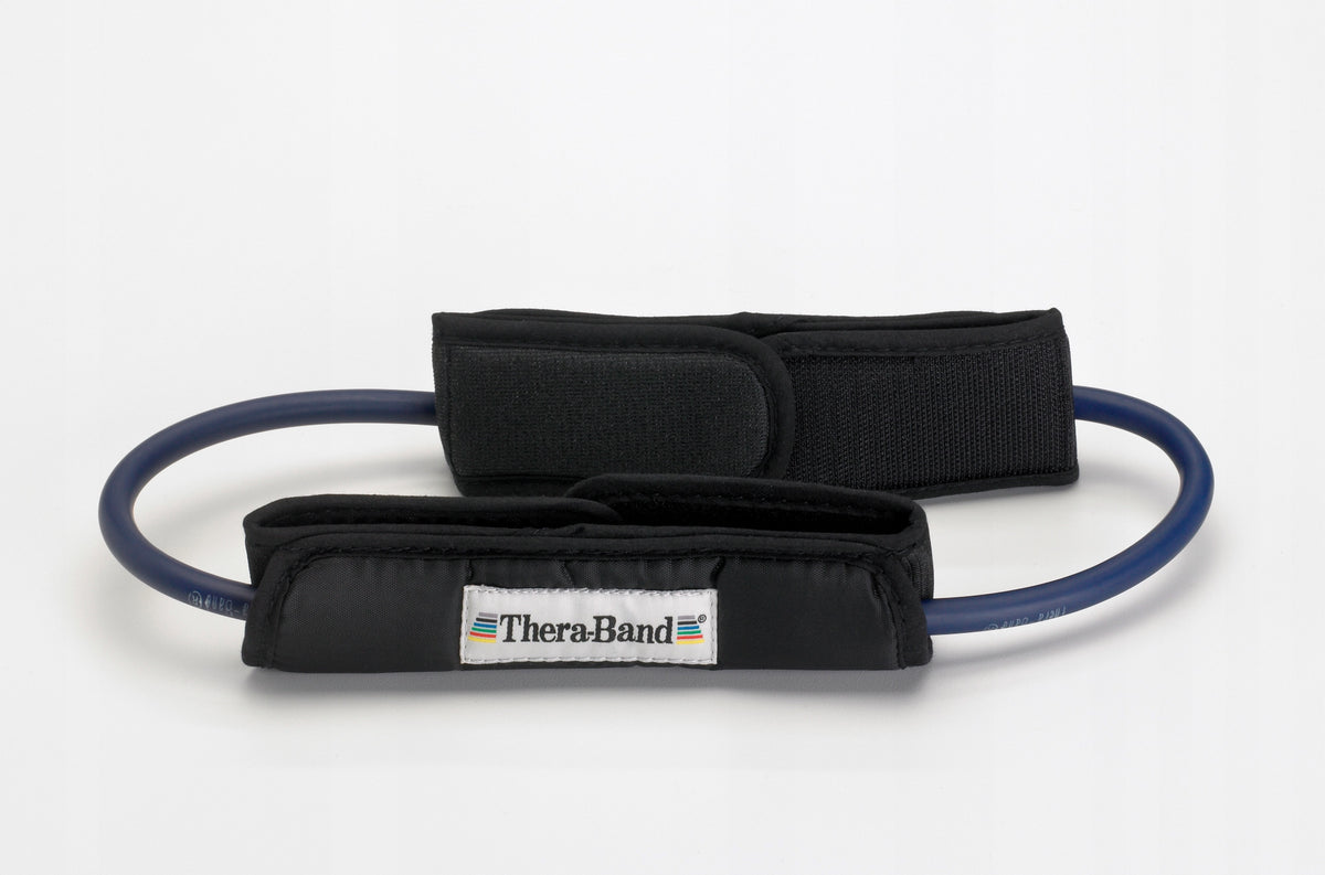 TUBING LOOP THERA-BAND LOOP WITH MANNEQUINS BLUE