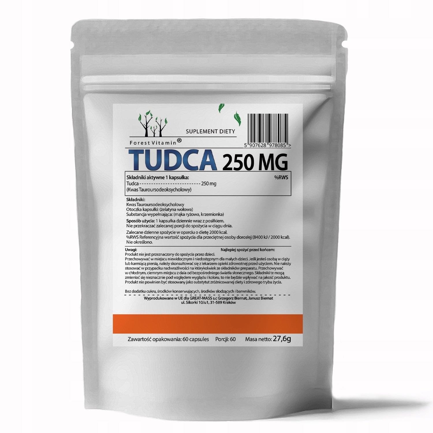 TUDCA 250MG 60caps LIVER SUPPORT & REGENERATION , CLEANSING Expiration date not specified