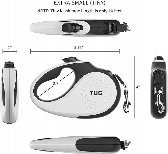 TUG 360° Non-Tangle Oval Dog Leash XS 3meters Manufacturer code A015449