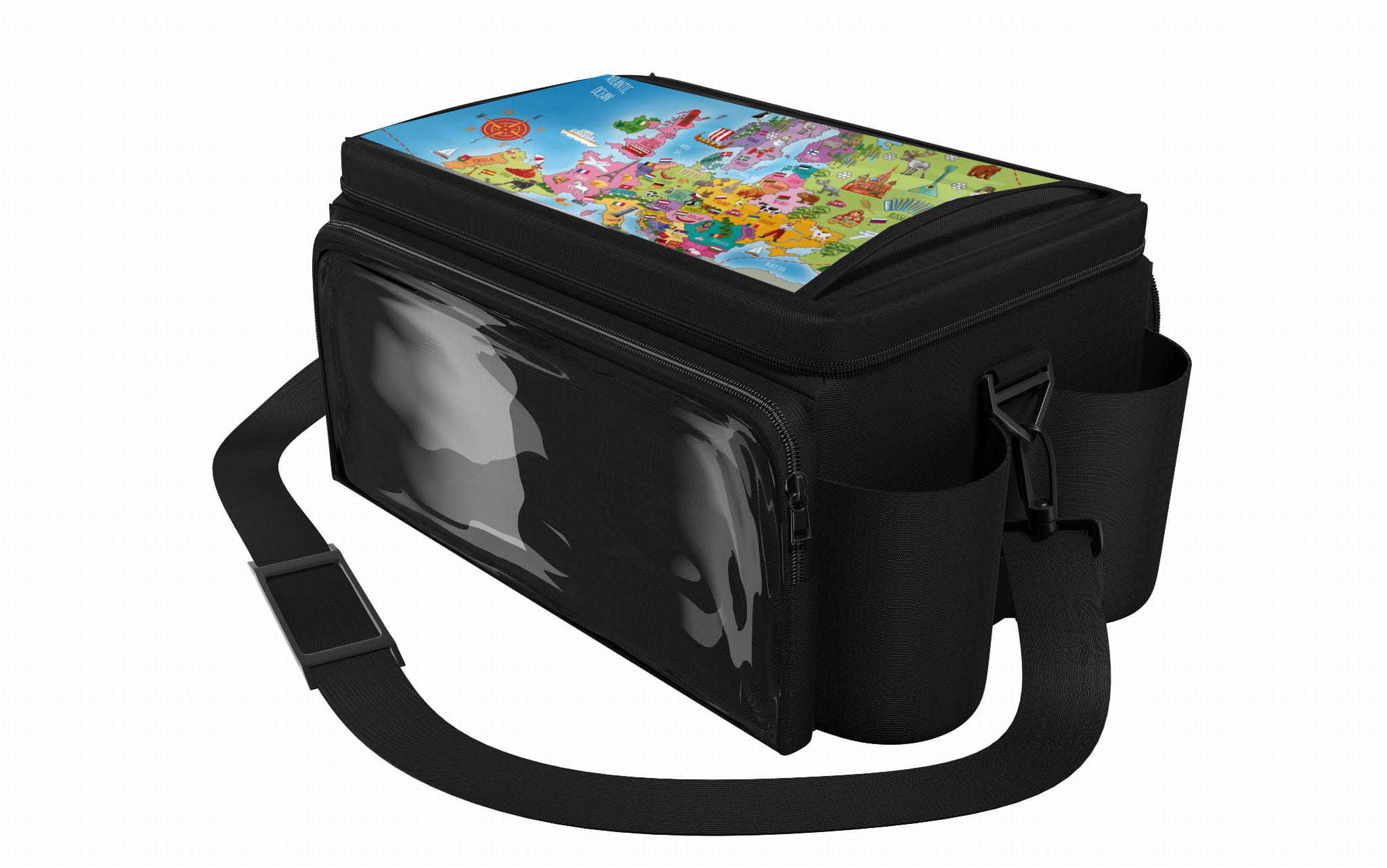 TULOKO TRAVELER BAG FOR CHILDREN BLACK CAR ORGANIZER FOR CAR Packaging status original
