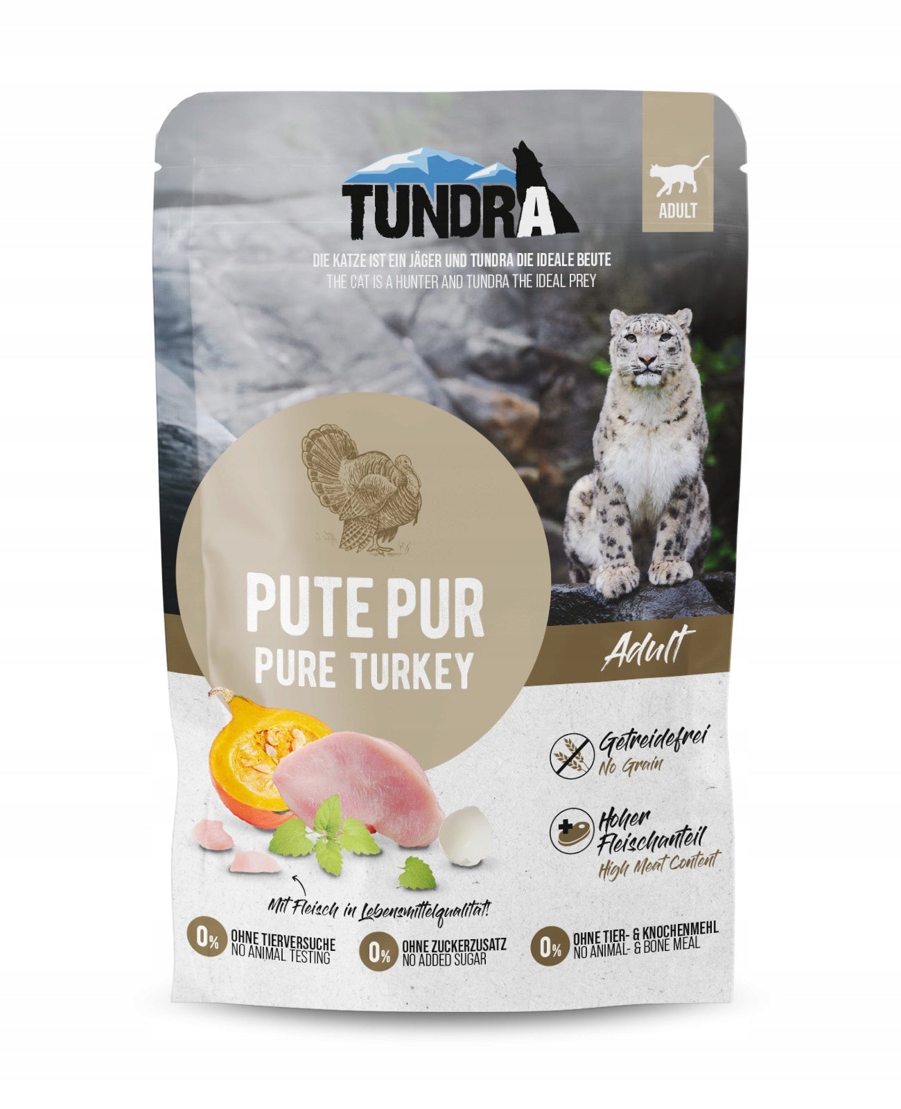 TUNDRA CAT TURKEY 85G WET MONOPROTEIN CAT FOOD