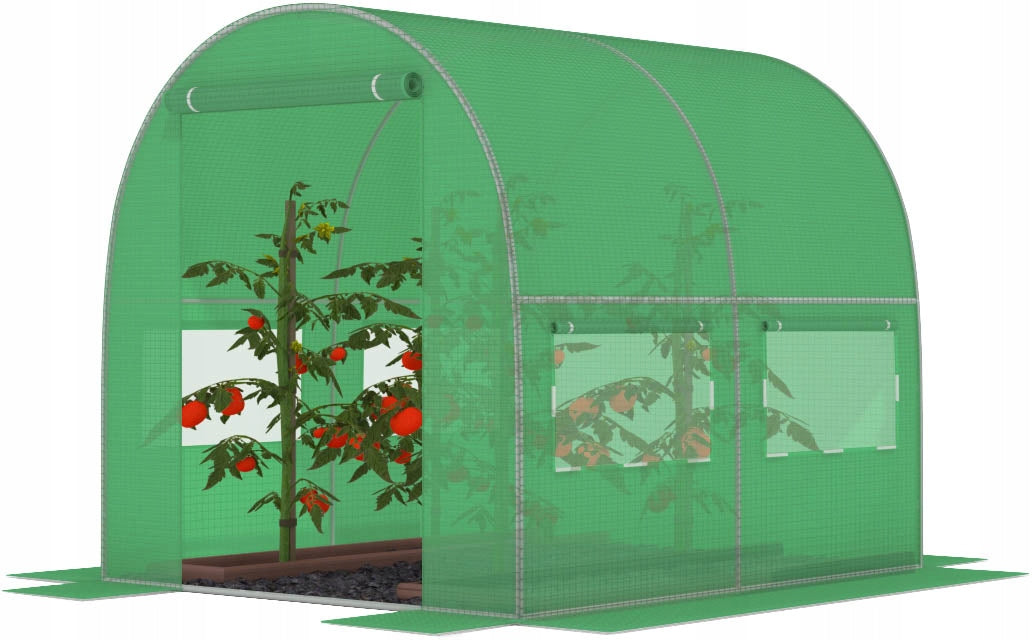 Gewächshaus mit Fenstern 3x2x2m 