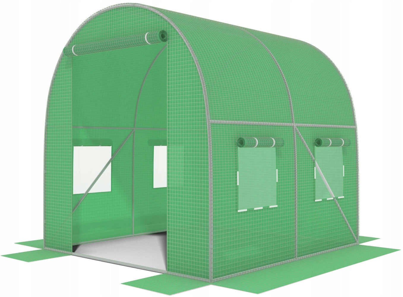 Gewächshaus mit Fenstern 3x2x2m 