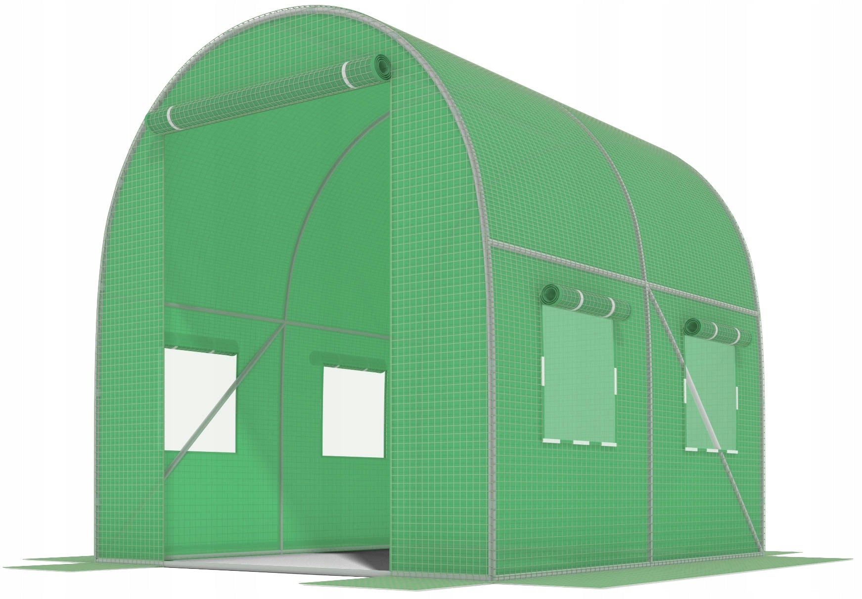 Gewächshaus mit Fenstern 3x2x2m 