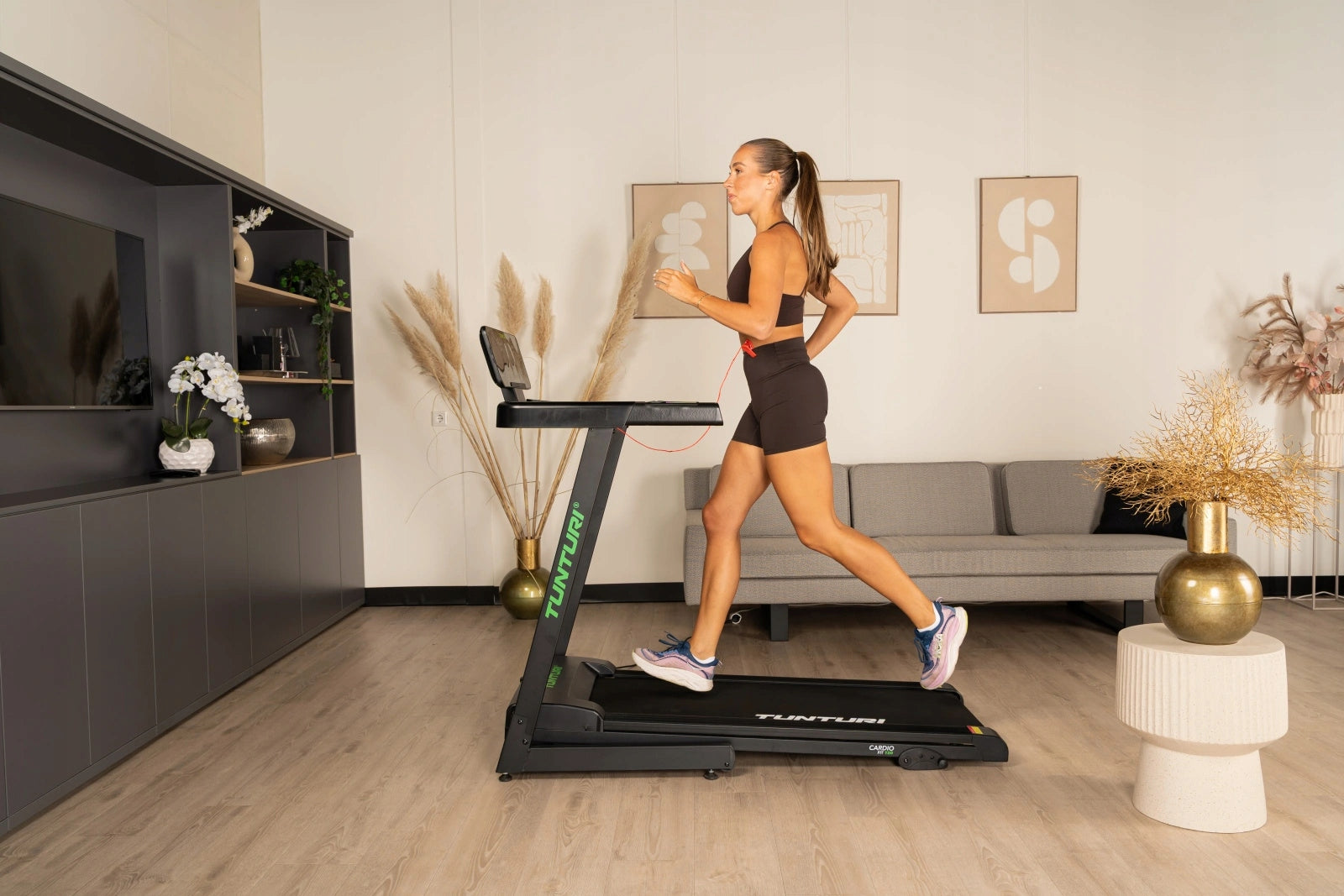 TUNTURI CARDIO FIT T30 FOLDING ELECTRIC TREADMILL Packaging status original
