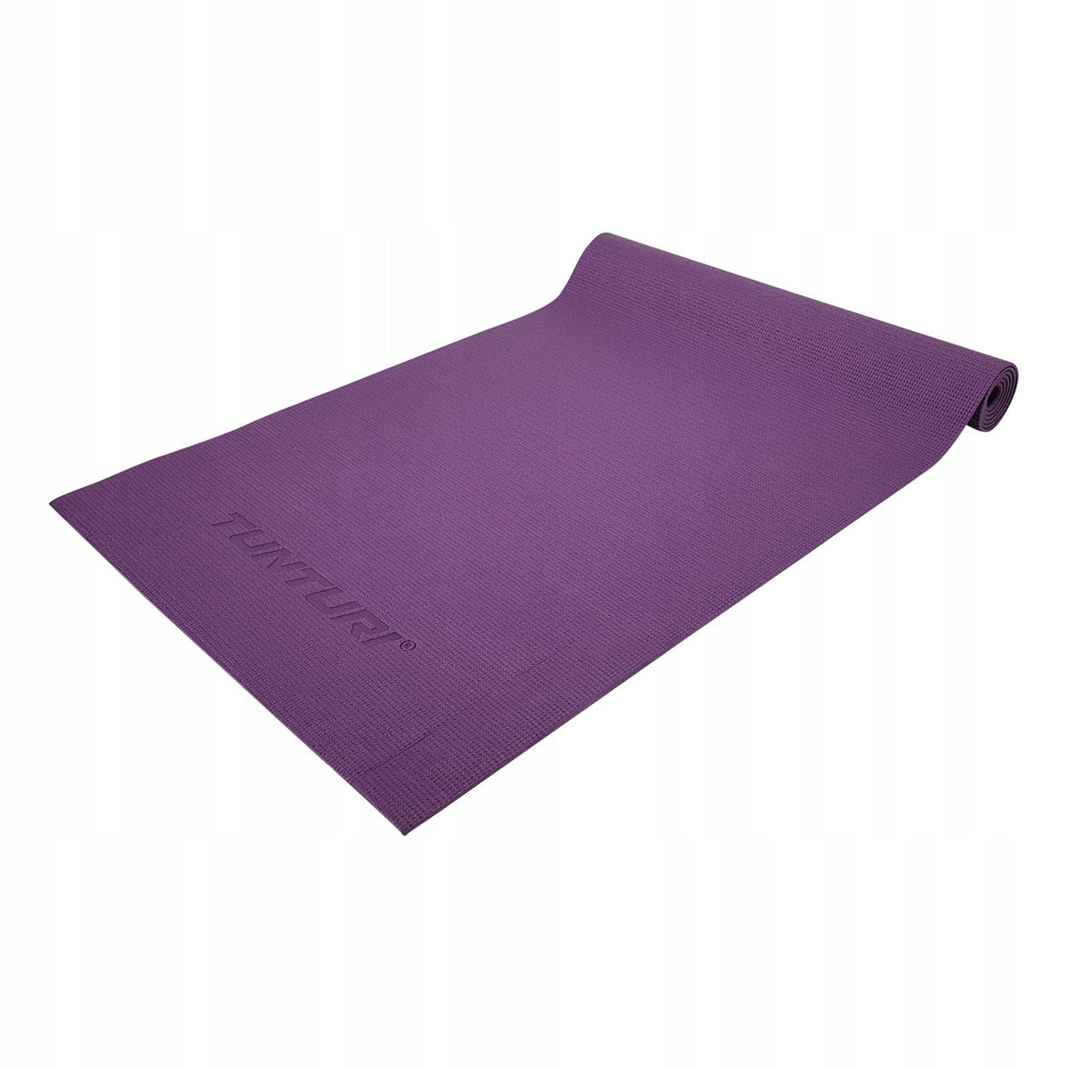 TUNTURI PVC YOGA MAT 4 mm PURPLE