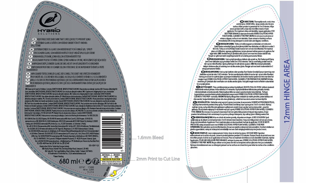 TUR.WAX-HS TYRE SHINE GRAPHENE ACRYLIC Manufacturer Turtle Wax