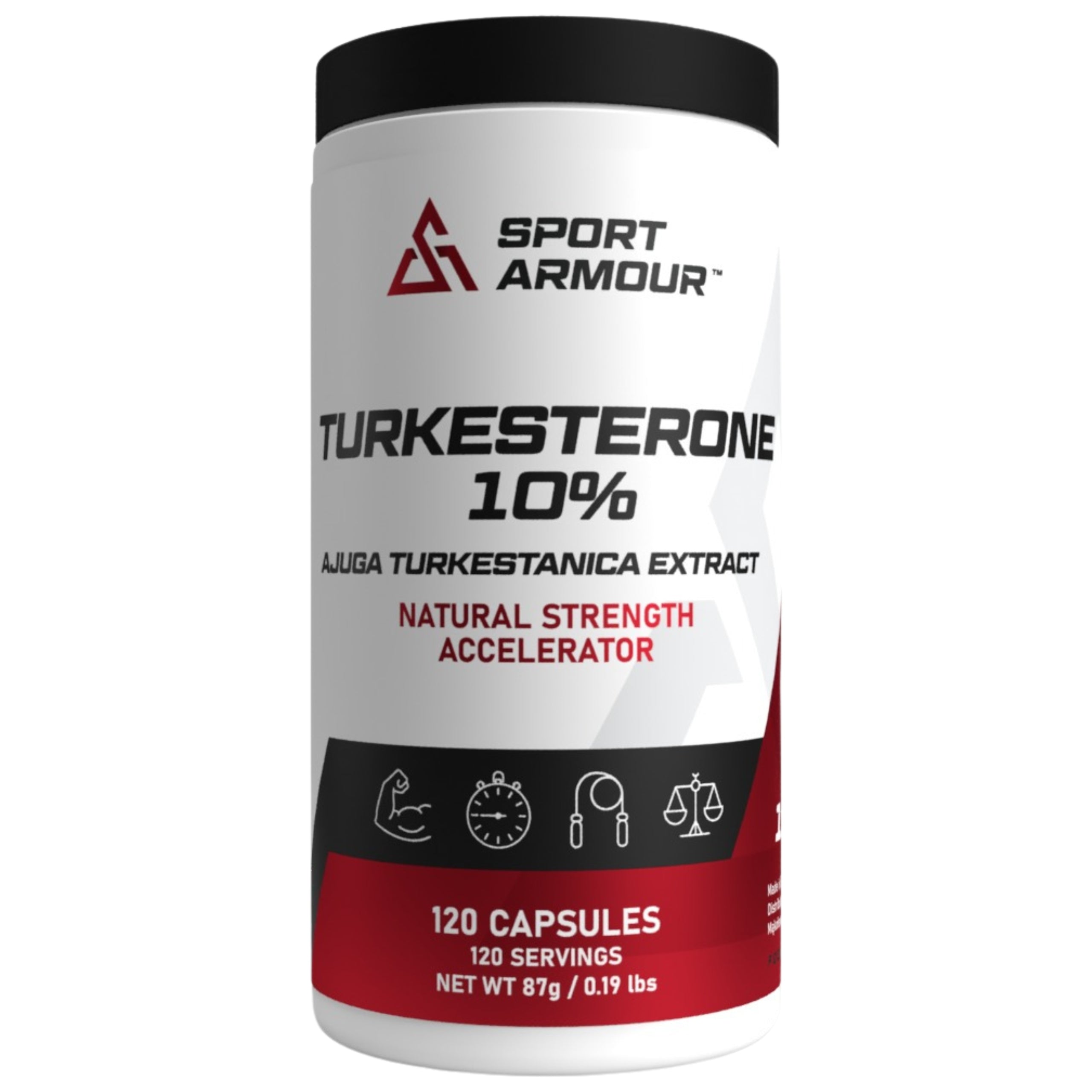 TURKESTERONE 600mg 120 CAPSULES REGENERATION STRENGTH PERFORMANCE POWER SportArmour Packaging status original