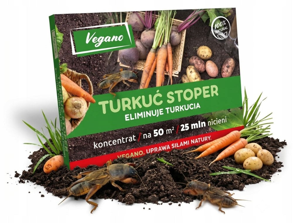 TURKUĆ STOPER VEGANO 25 MILLION preparation of nematodes for natural turquoise