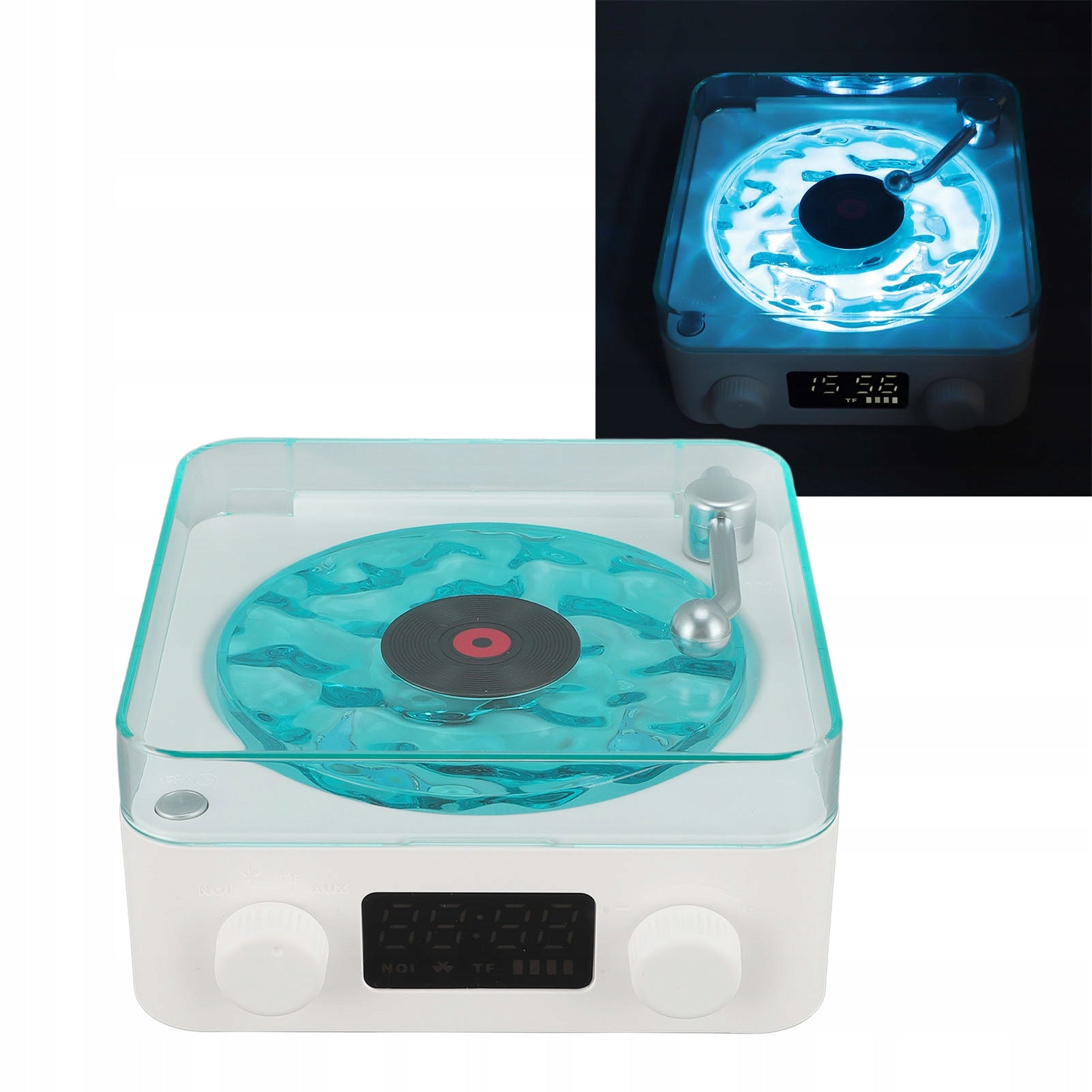 TURNTABLE-STYLE WIRELESS BLUETOOTH SPEAKER