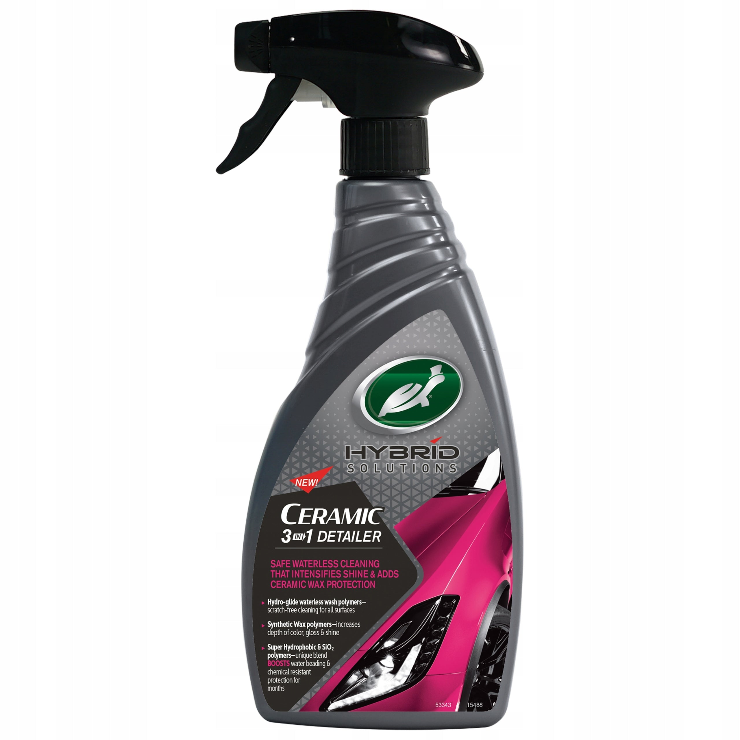 Außenreiniger Turtle Wax Ceramic 3 in 1 Detailer, 500 ml 