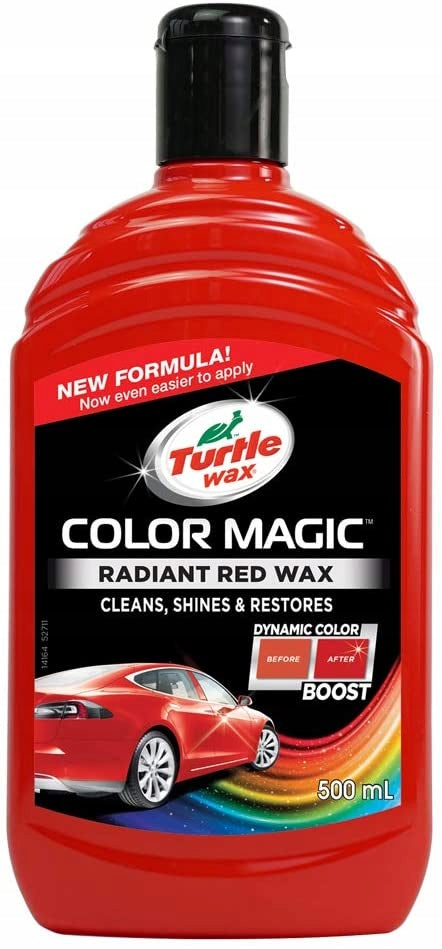 TURTLE WAX RADIANT RED WAX RED 500ML