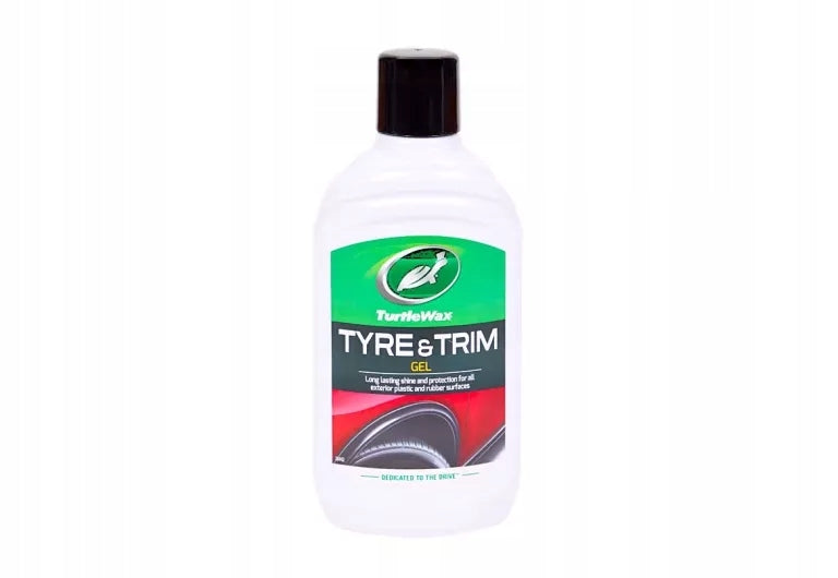 TURTLE WAX TYRE & TRIM GEL FOR TIRES PLASTIC TIRE BLACK 300ML