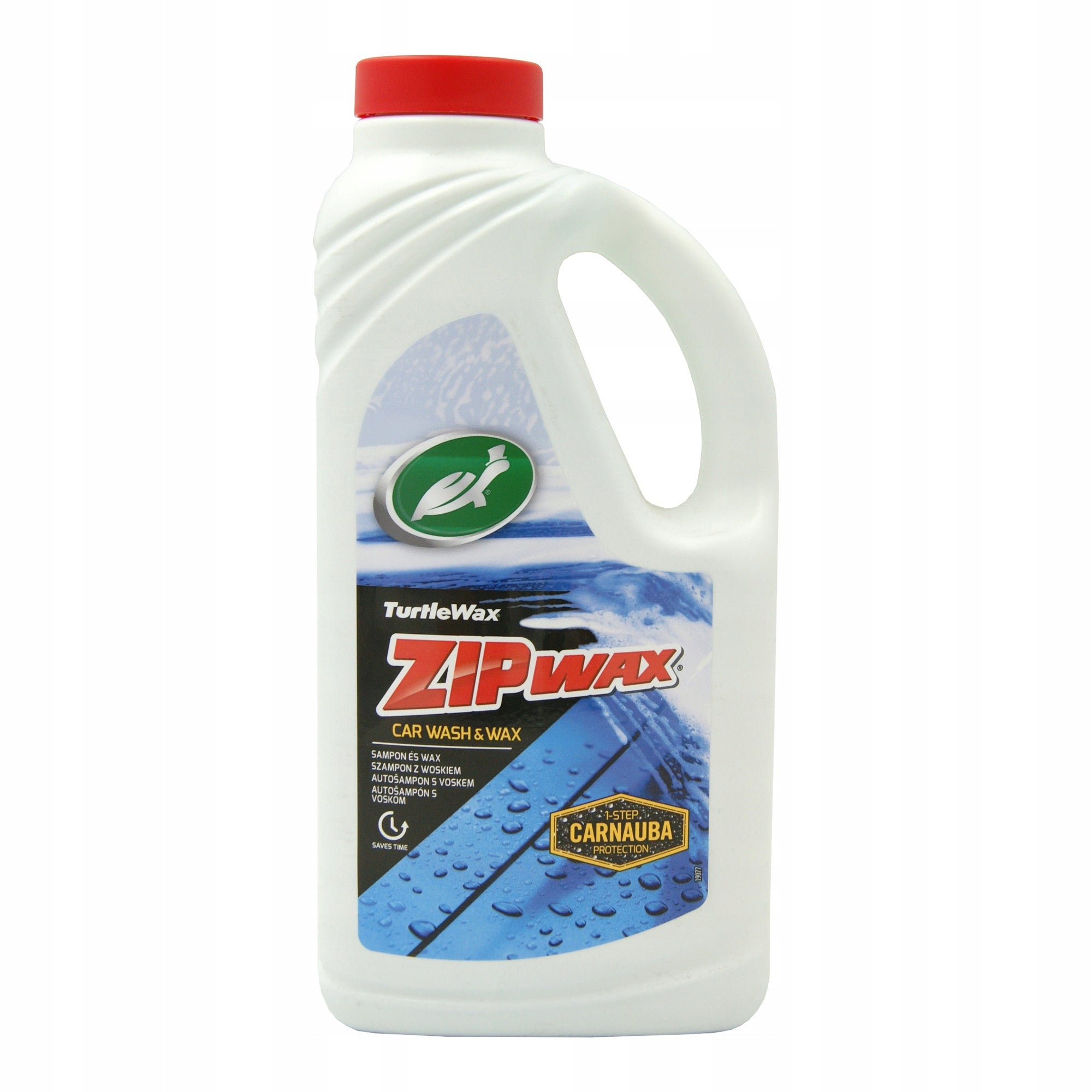 TURTLE WAX ZIP WAX 1L SHAMPOO WITH WAX