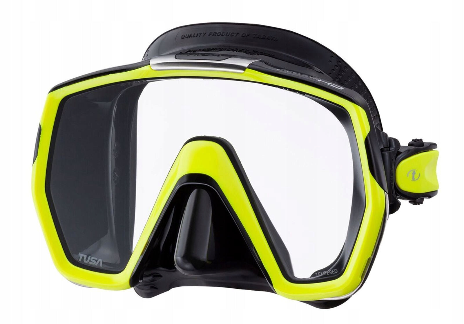 TUSA DIVING MASK M1001 QB FY FREEDOM HD LARGE Color yellow