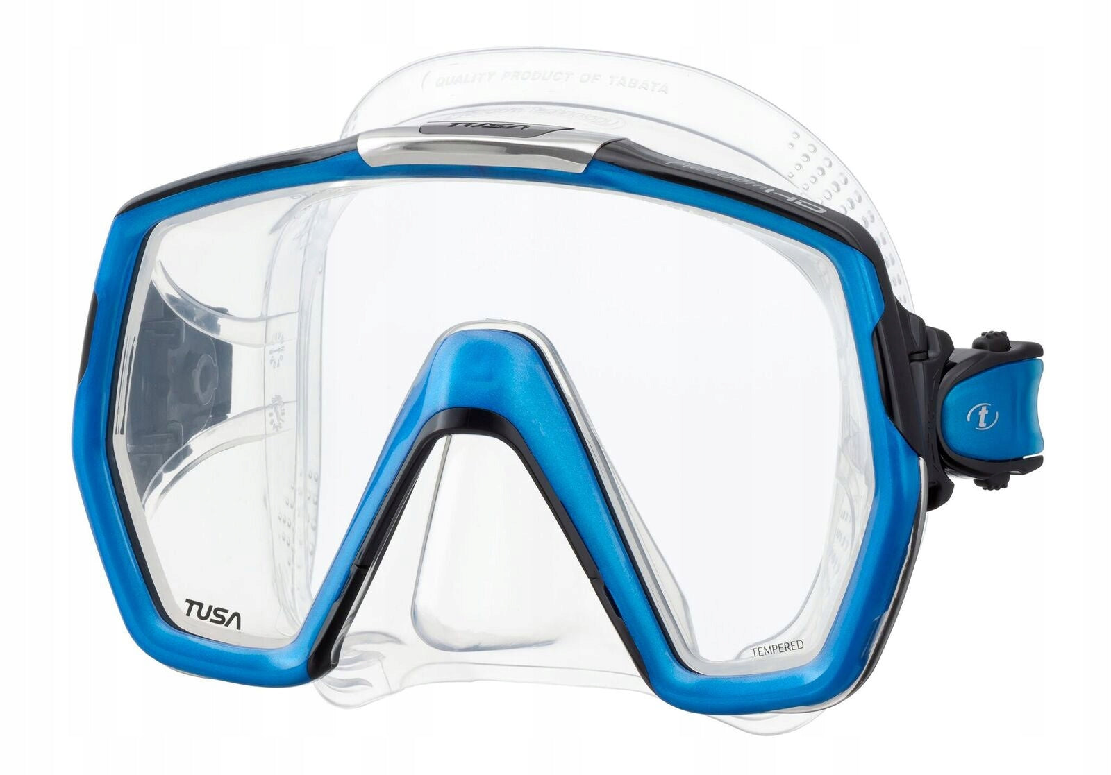 TUSA DIVING MASK snorkeling M1001 FB FREEDOM HD LARGE blue Brand Tusa