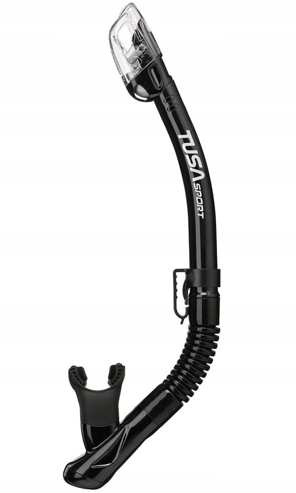 TUSA DIVING SET mask VISIO + snorkel DRY VALVE UC3125 BK Manufacturer code UC-3125 QB BK