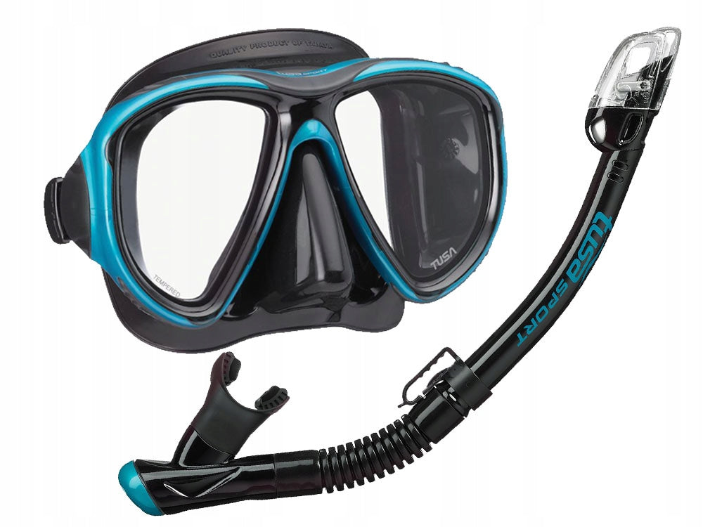 TUSA Diving set snorkeling POWERVIEW PRO mask snorkel DRY UC2425 OG