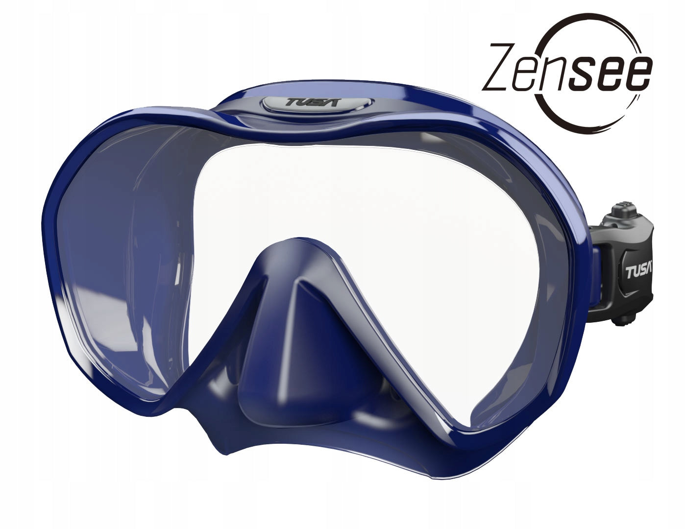 TUSA diving mask M 1010 Zensee FRAMELESS LIGHTWEIGHT M1010 QID navy blue