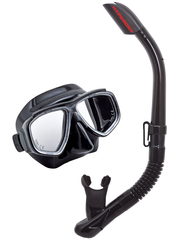 TUSA diving set SPLENDIVE snorkel mask UC7519 Black Packaging status original