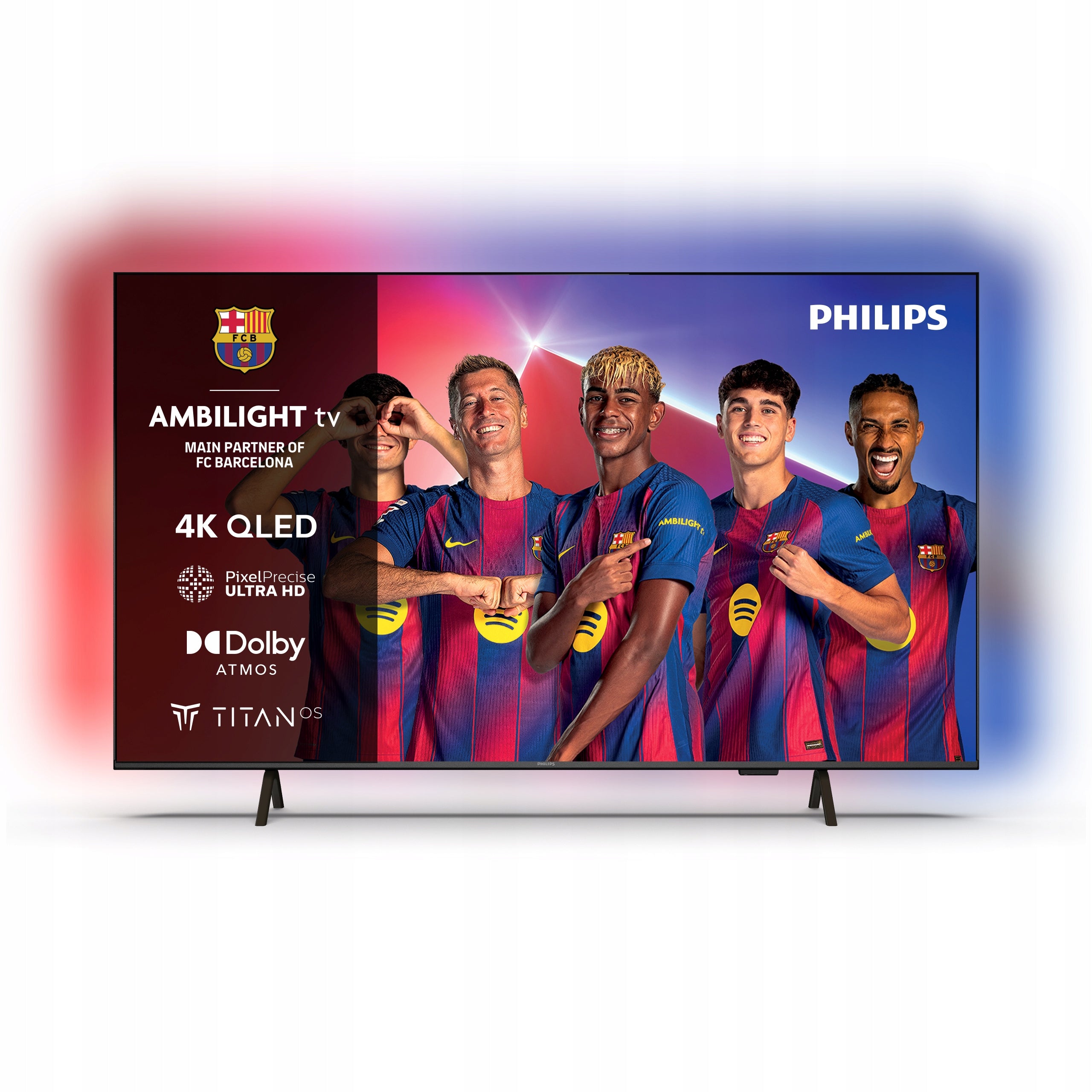 TV 43 inch QLED Philips 43PUS8450 4K UHD black