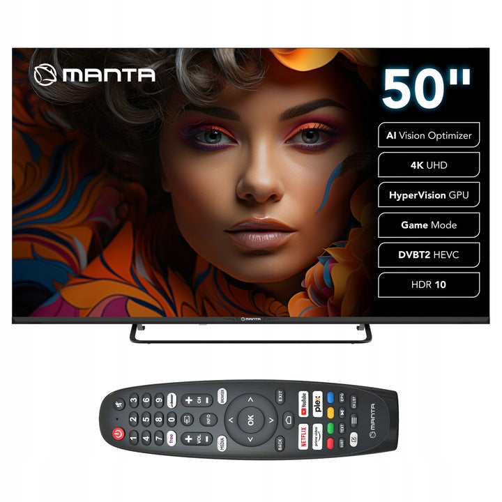 TV 50LUV125E SMART MANTA HyperVision Smart TV VIDAA