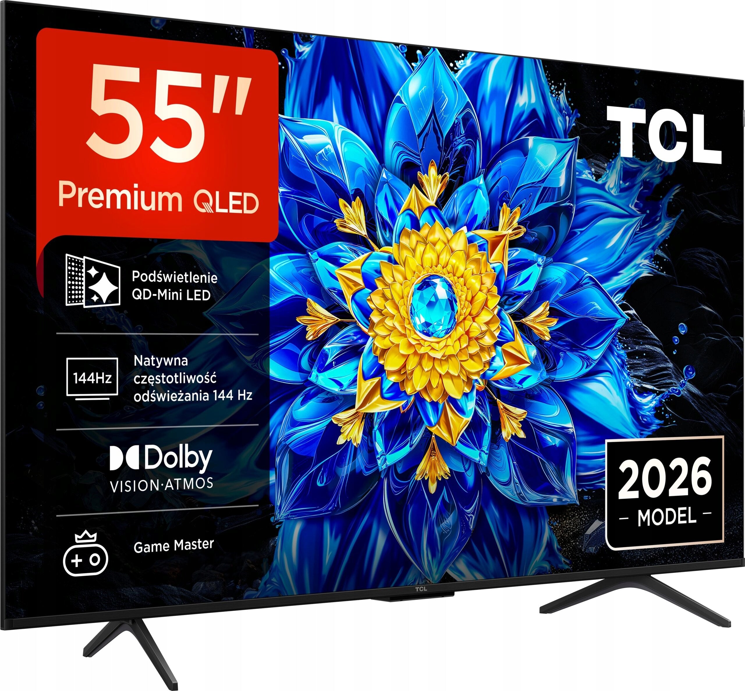 TV 55" TCL 55P8L QD-Mini LED 144 Hz 4K Ultra HD Google TV New Packaging status original
