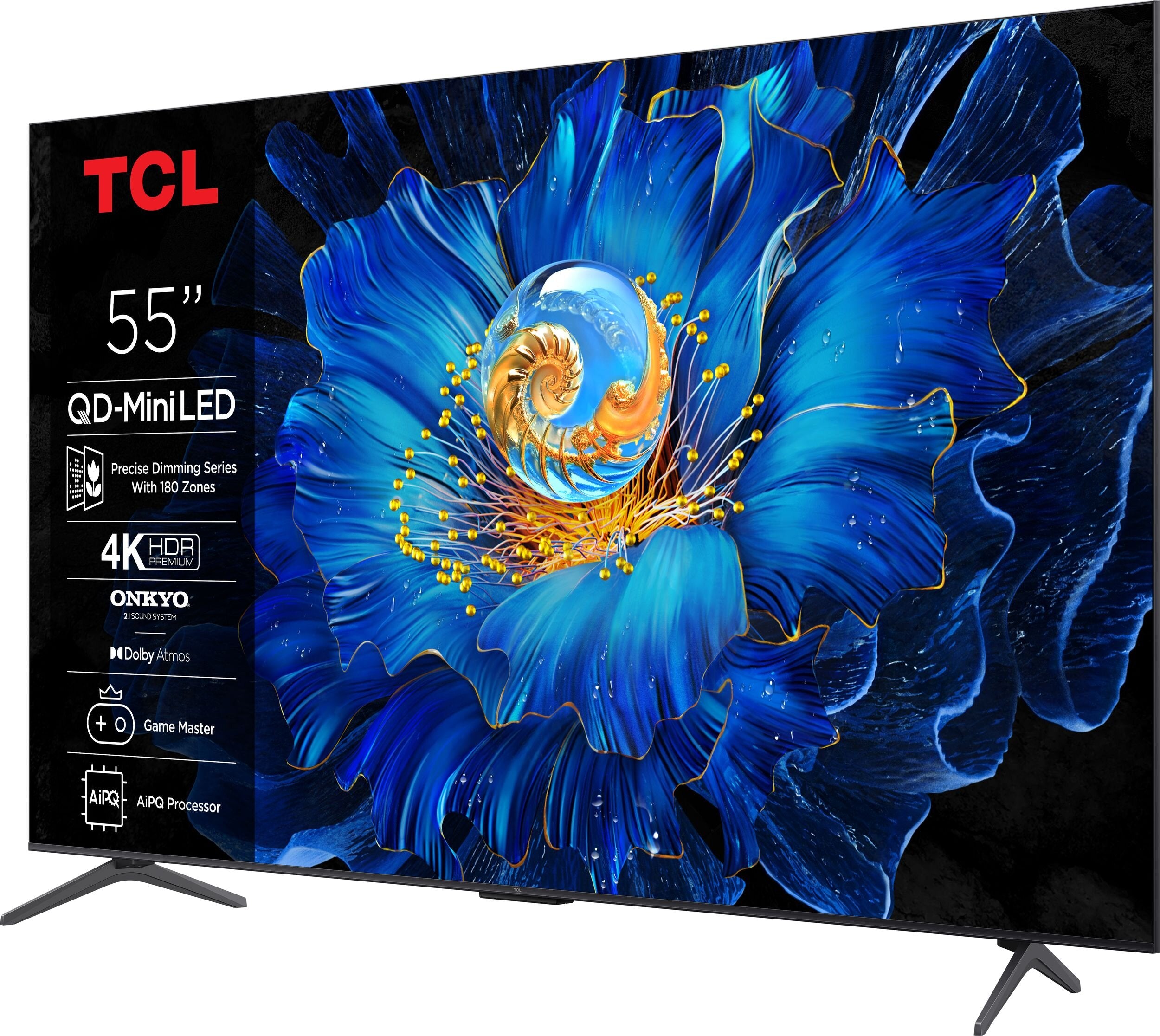 TV 55" TCL QD-Mini LED Google TV 55C69KS New Manufacturer code 55C69KS