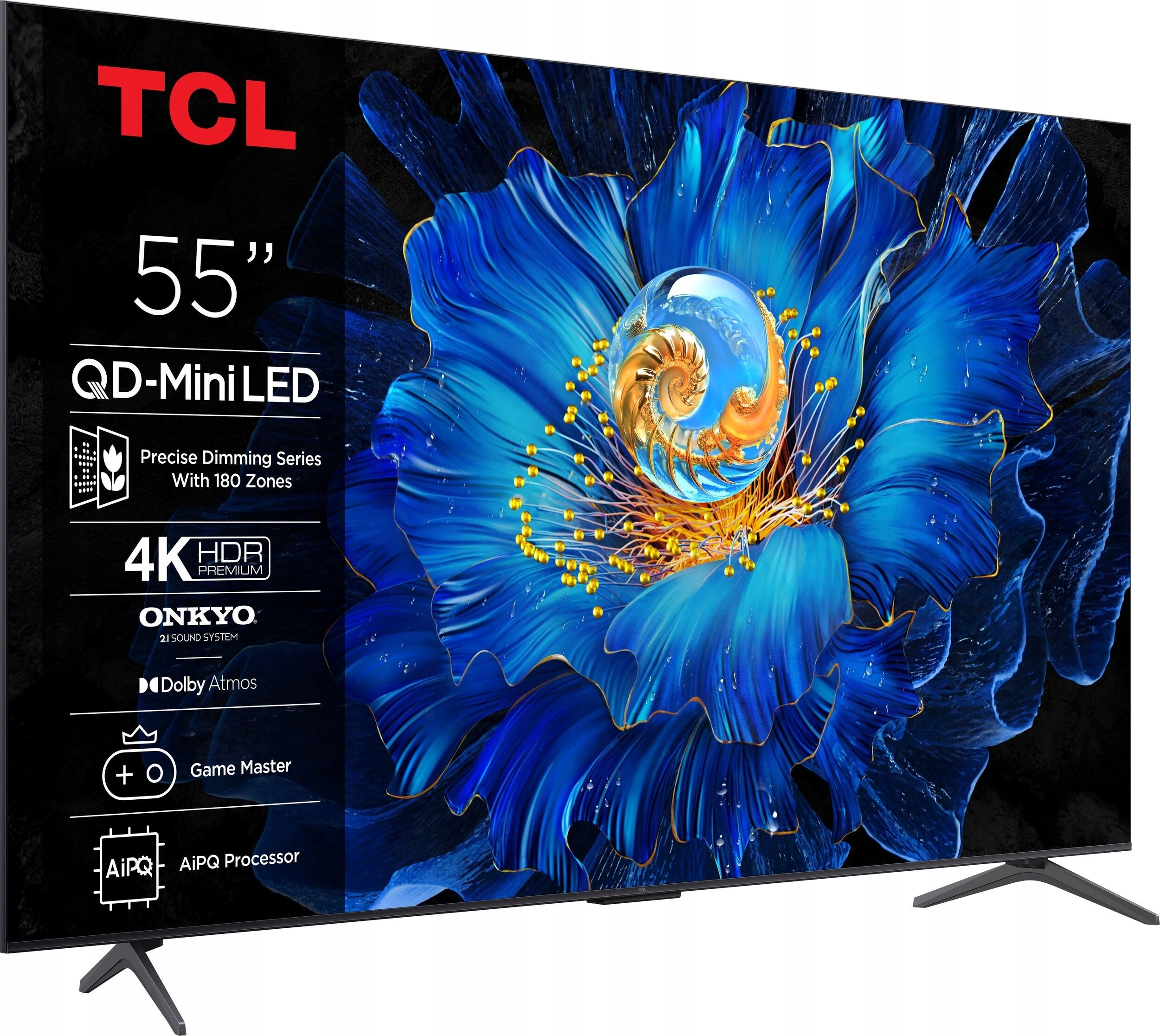 TV 55" TCL QD-Mini LED Google TV 55C69KS New Packaging status original