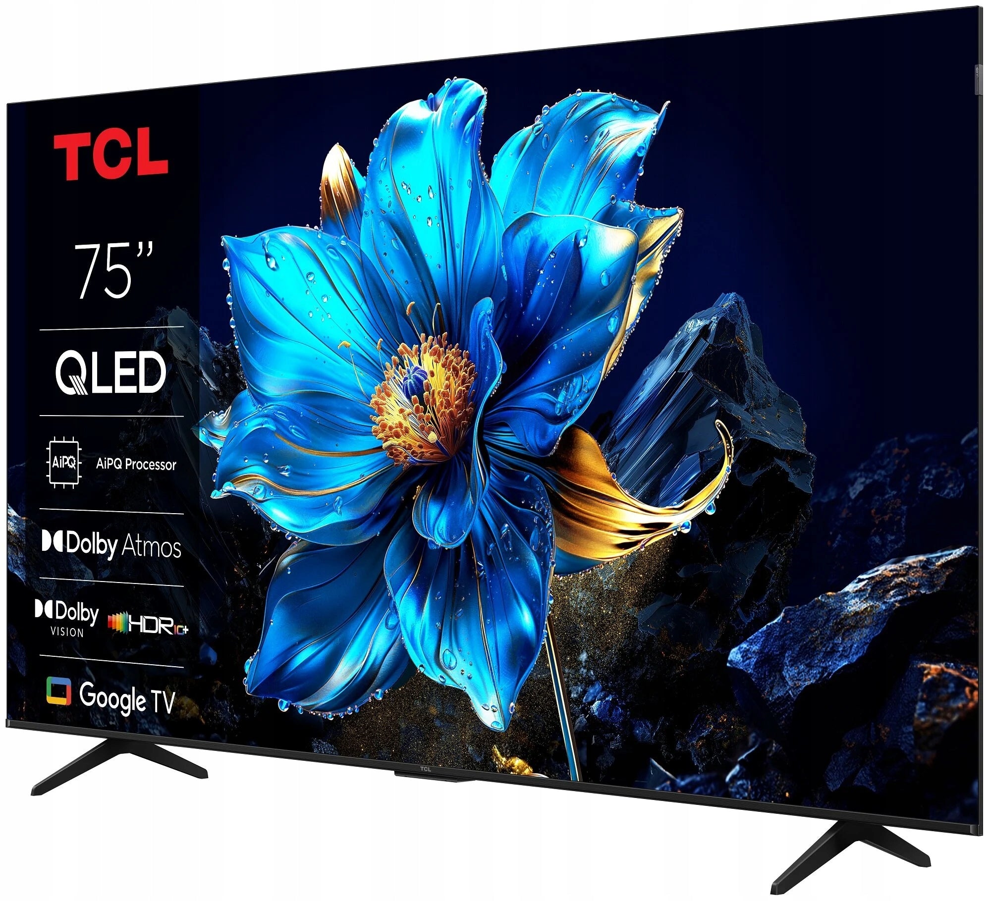 TV 75" TCL 75P79K QLED 4K UHD Google TV Dolby Atmos DVB-T2 New Packaging status original