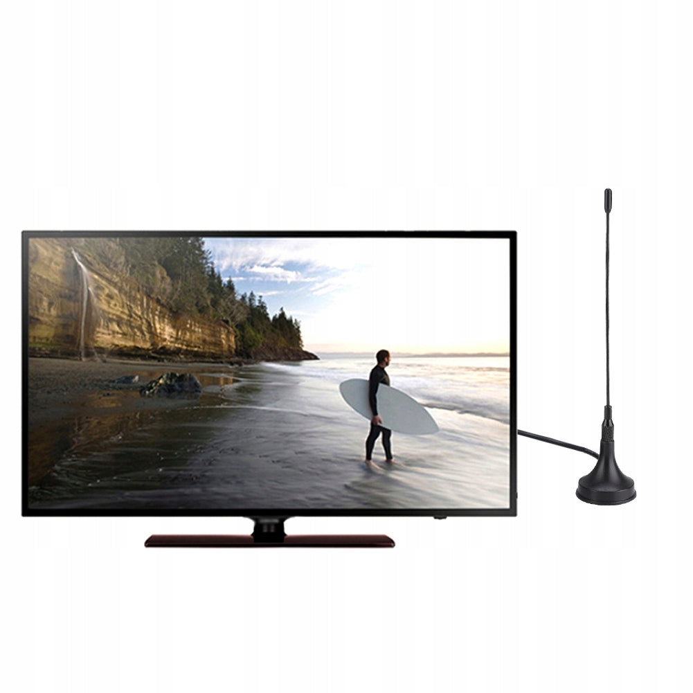 TV ANTENNA ACTIVE DVB-T ROOM MAGNET 1,5M F 12CM Color black