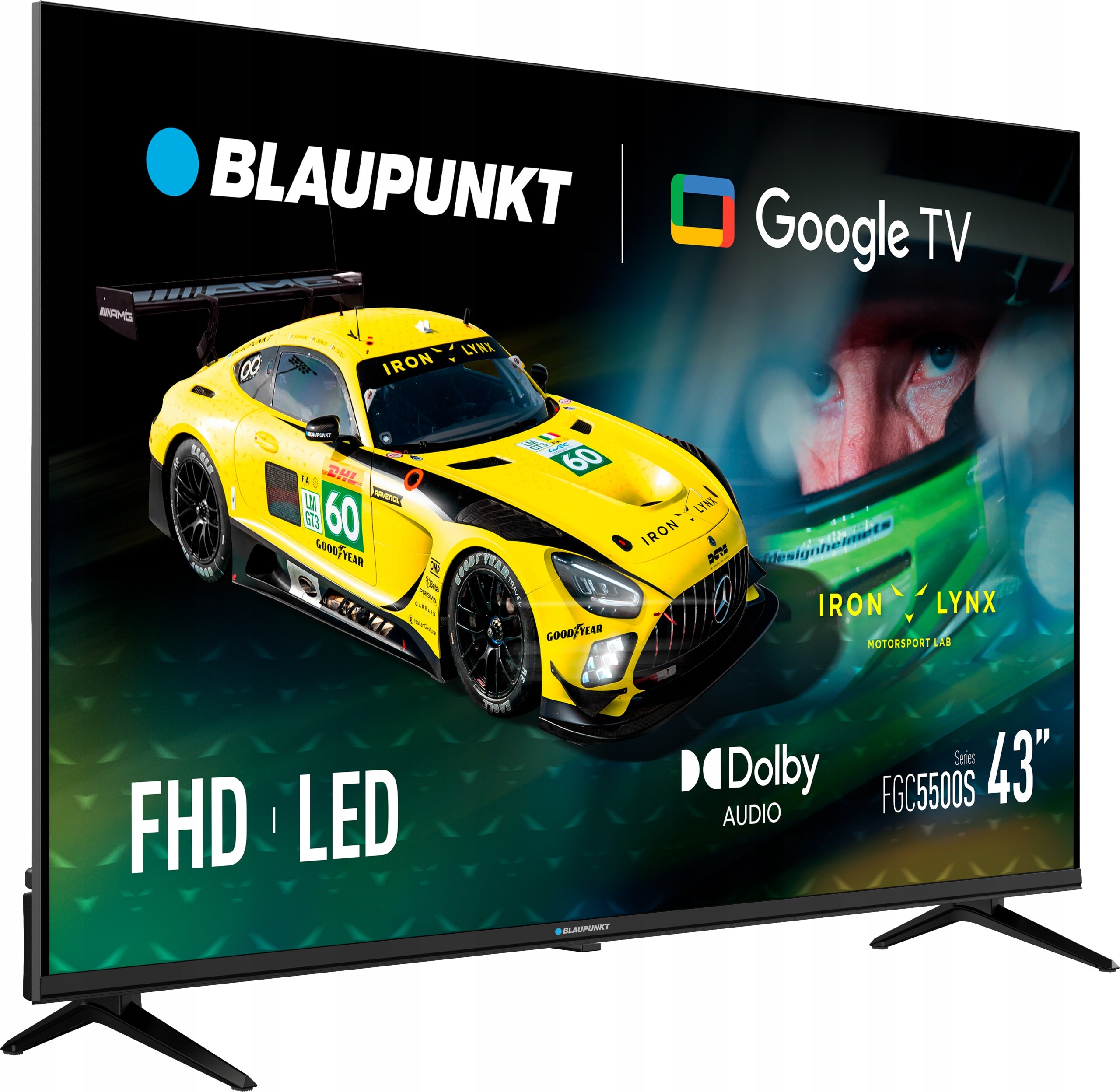 TV BLAUPUNKT 43FGC5500S 43" LED FullHD Google TV Packaging status original