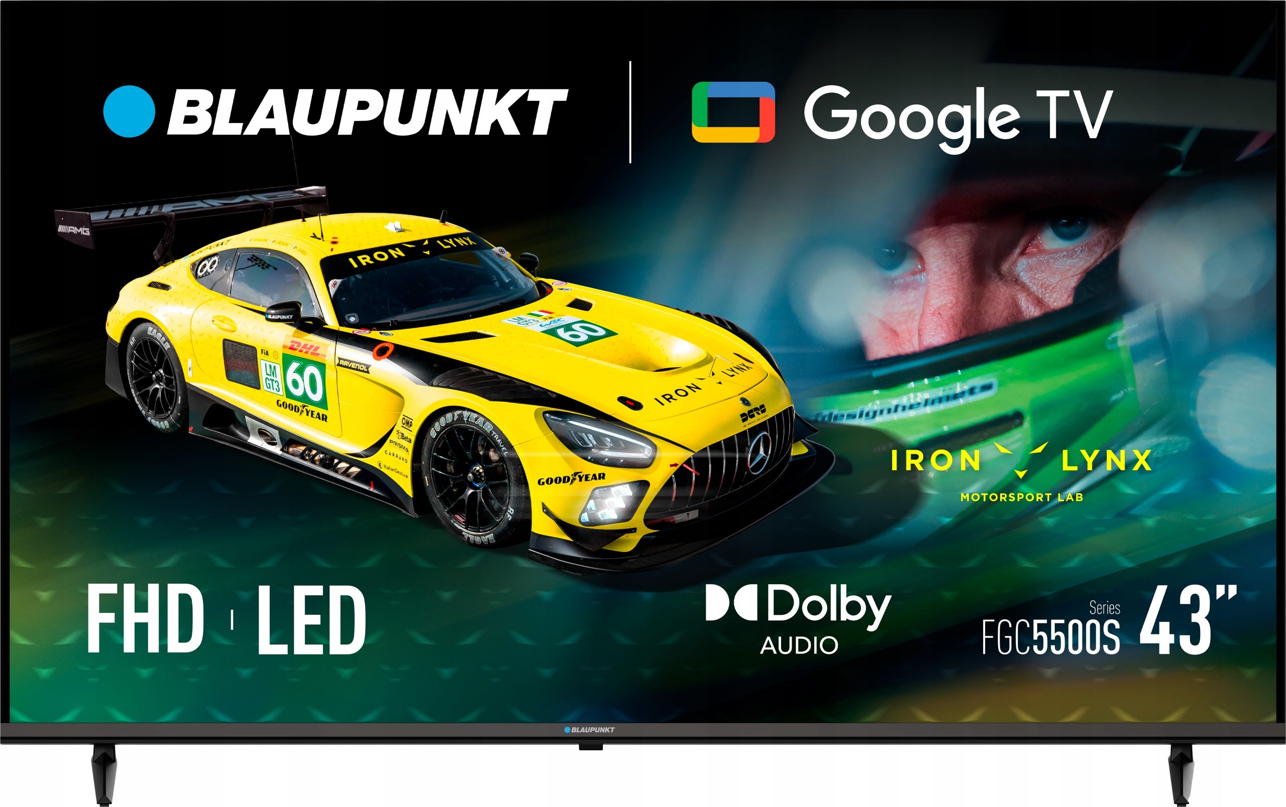 TV BLAUPUNKT 43FGC5500S 43" LED FullHD Google TV