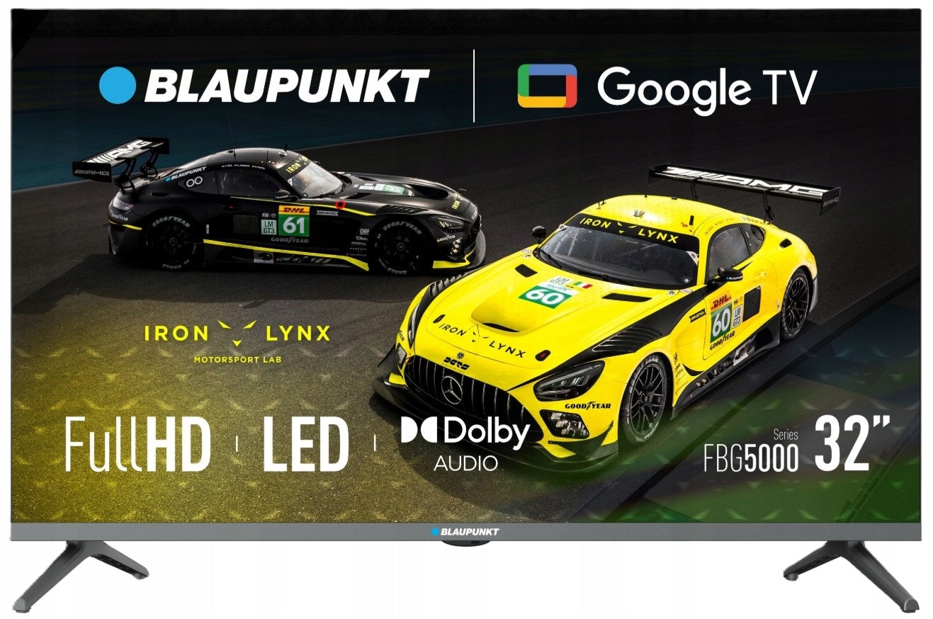 TV Blaupunkt 32FBG5000S 32" Full HD Google TV DVB-T2 60Hz