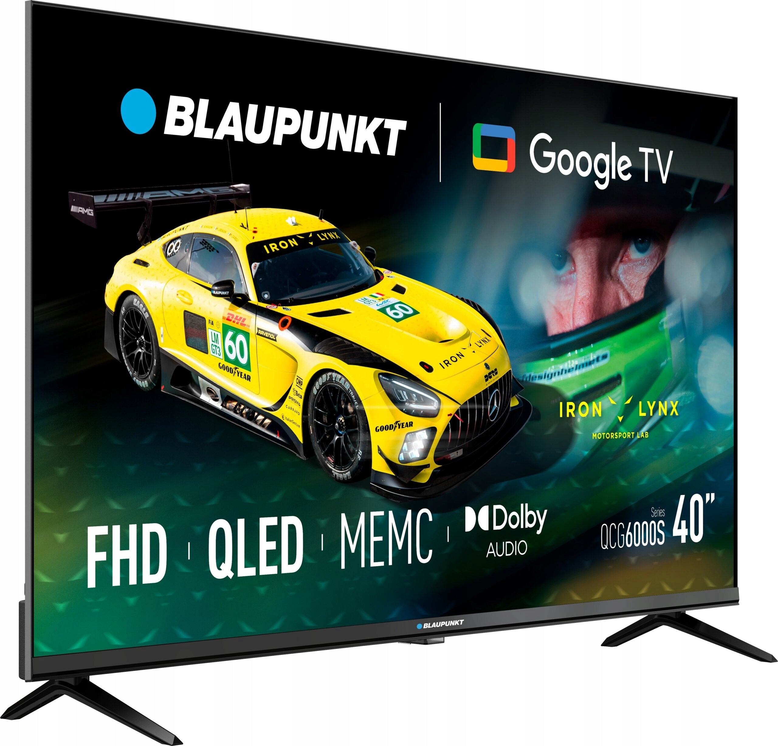 TV Blaupunkt 40QCG6000S QLED Full HD Smart TV Android Wi-Fi DVB-T2 Brand Blaupunkt