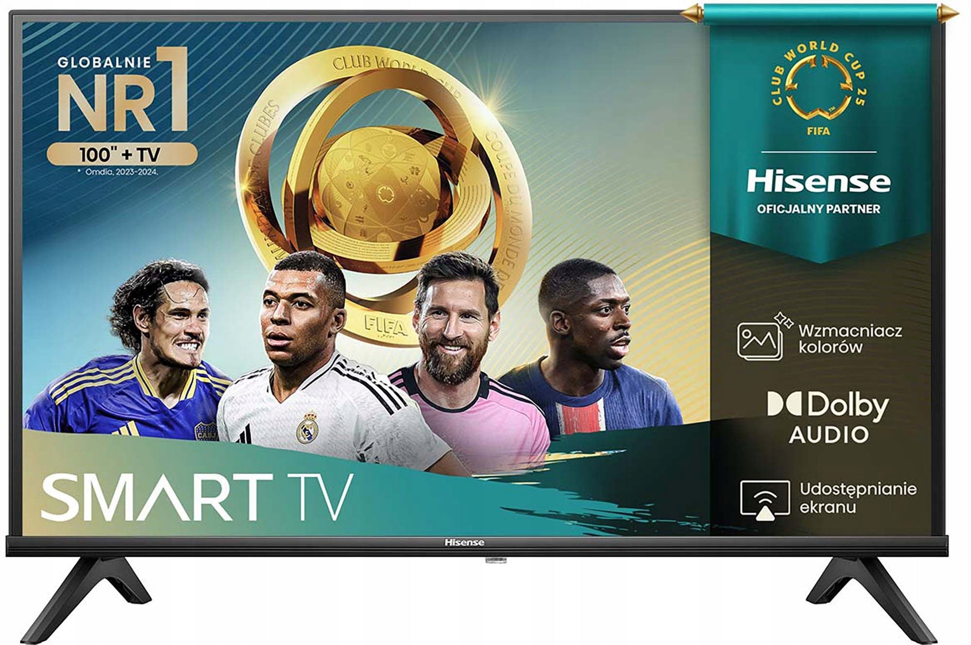 TV HISENSE 32A4Q 32” LED Black