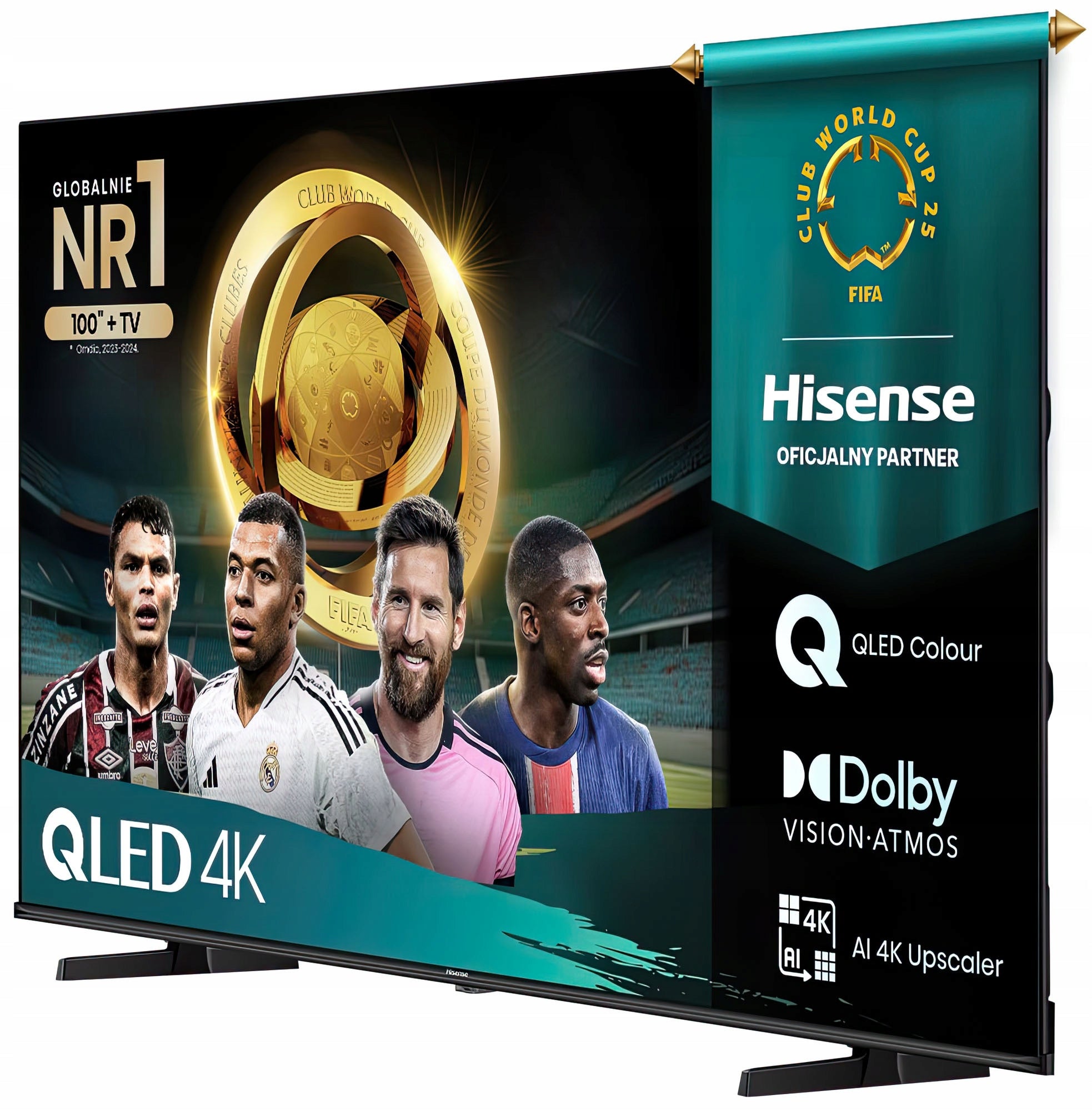 TV HISENSE 55E79Q Pro 55" QLED 4K 144Hz VIDAA LED